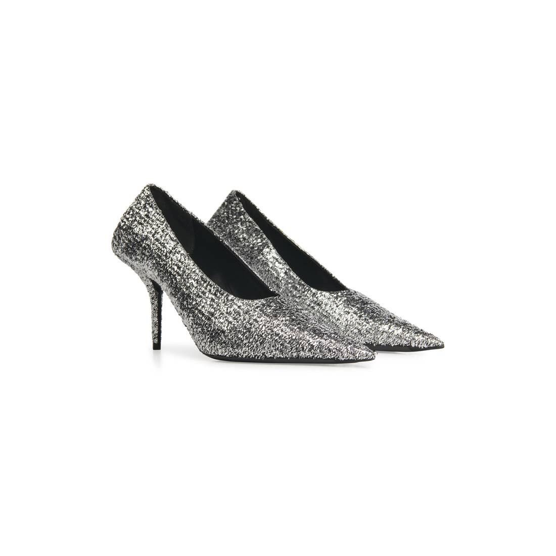 square knife 80mm pump silver