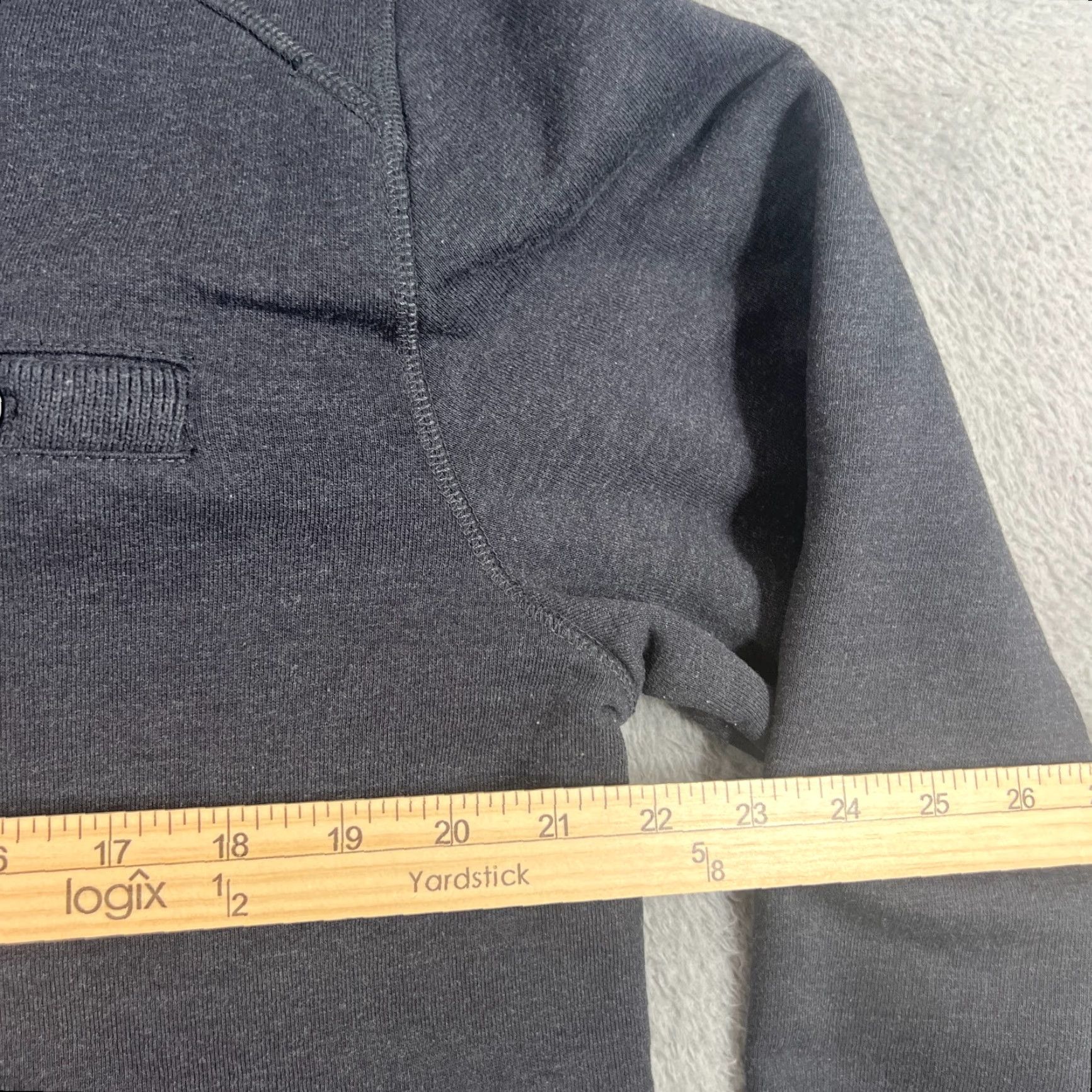 Ted Baker Ted Baker London Mens Sweater S Large 1/4 Knit Cowl Collar Pullover Gray Size US S / EU 44-46 / 1 - 4 Thumbnail
