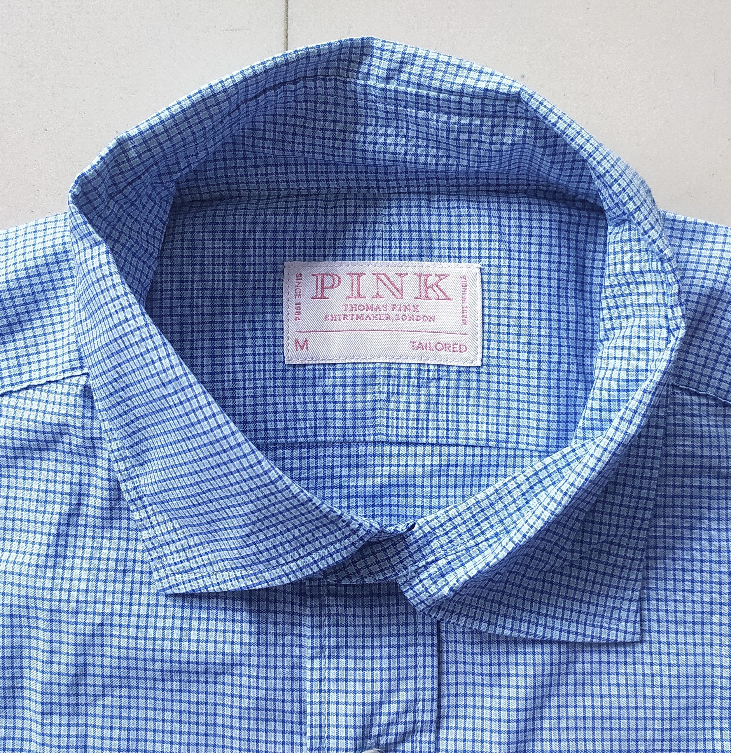 Thomas Pink Thomas Pink Casual micro check Shirt Free Shipping T/0001 Size US S / EU 44-46 / 1 - 4 Thumbnail