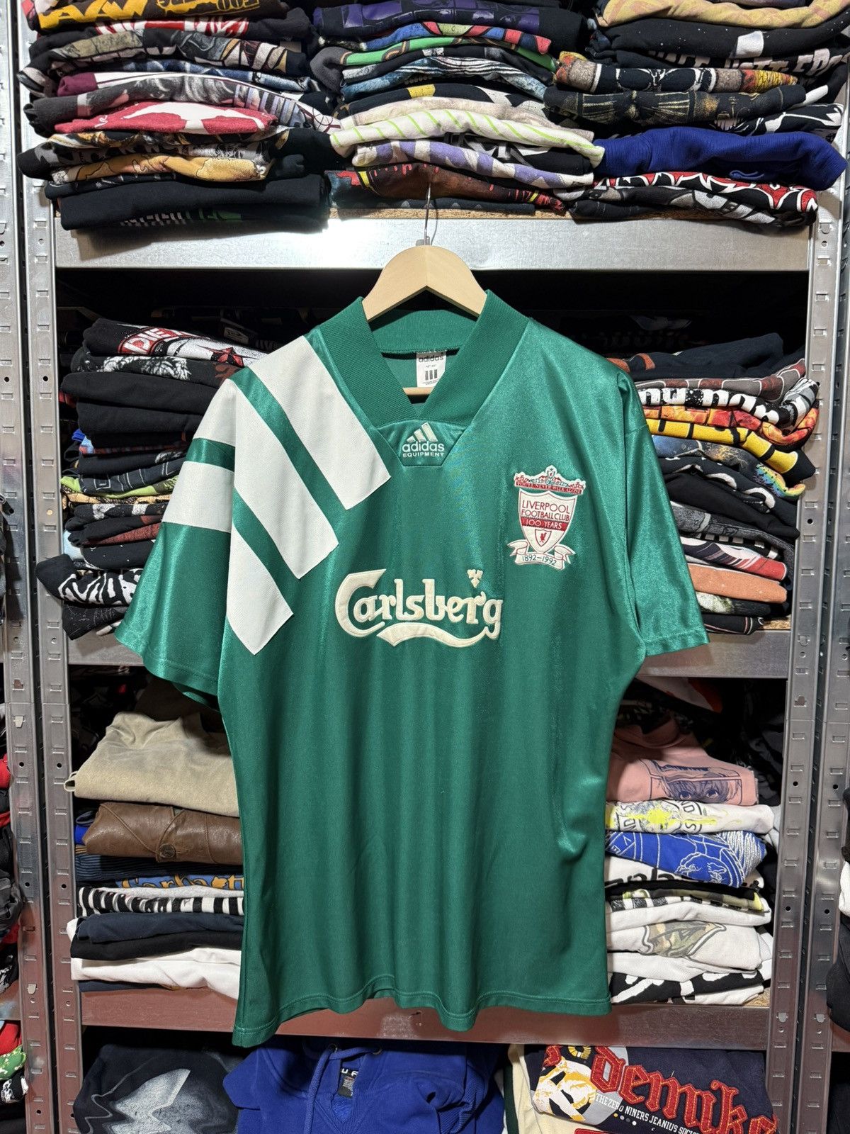 Adidas Adidas Liverpool 1992 1993 Away Soccer Jersey Size 42-44 Size US XL / EU 56 / 4 - 1 Thumbnail