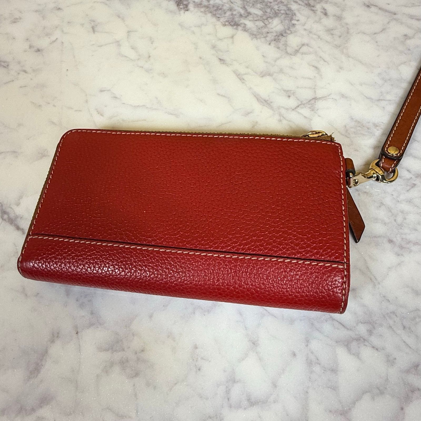 Dooney & Bourke DOONEY & BOURKE Red Leather Wallet Size ONE SIZE - 4 Thumbnail