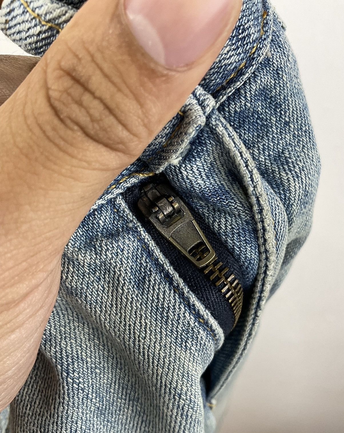 Saint Laurent Paris Saint Laurent Distressed Slim Jean Size US 28 / EU 44 - 8 Thumbnail