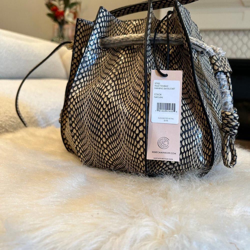 Designer Rebecca Minkoff Nanine Small Bucket Bag Size ONE SIZE - 2 Thumbnail