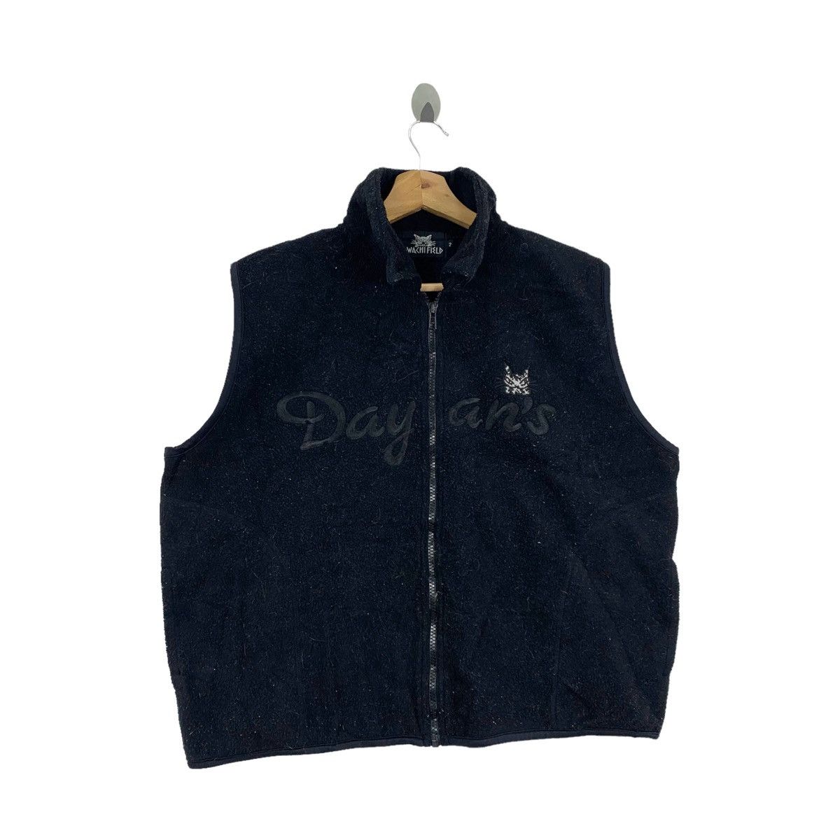 Japanese Brand × Vintage Vintage WACHI FIELD Day An’s Japanese Fleece Vest Jacket Size US XL / EU 56 / 4 - 3 Thumbnail