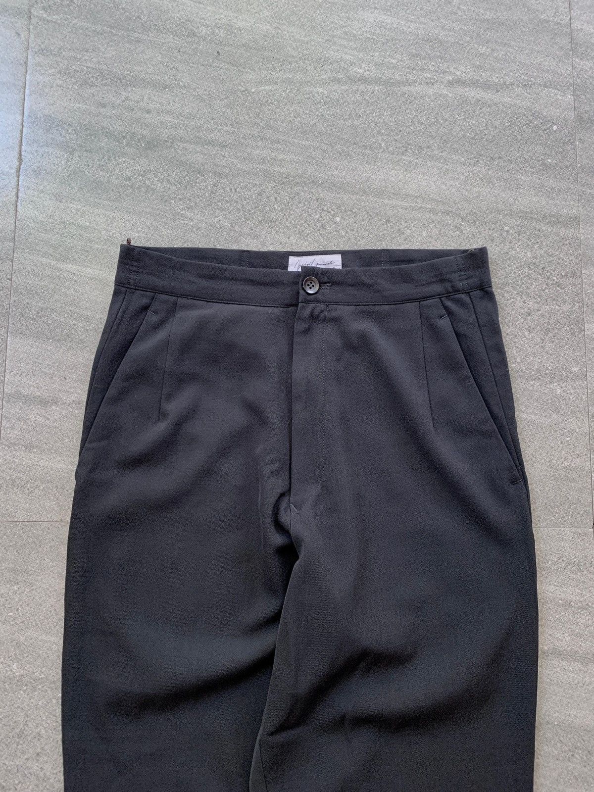 Yohji Yamamoto FREE TAX! Ys Wool Balloon Cropped Trousers Size US 30 / EU 46 - 3 Thumbnail