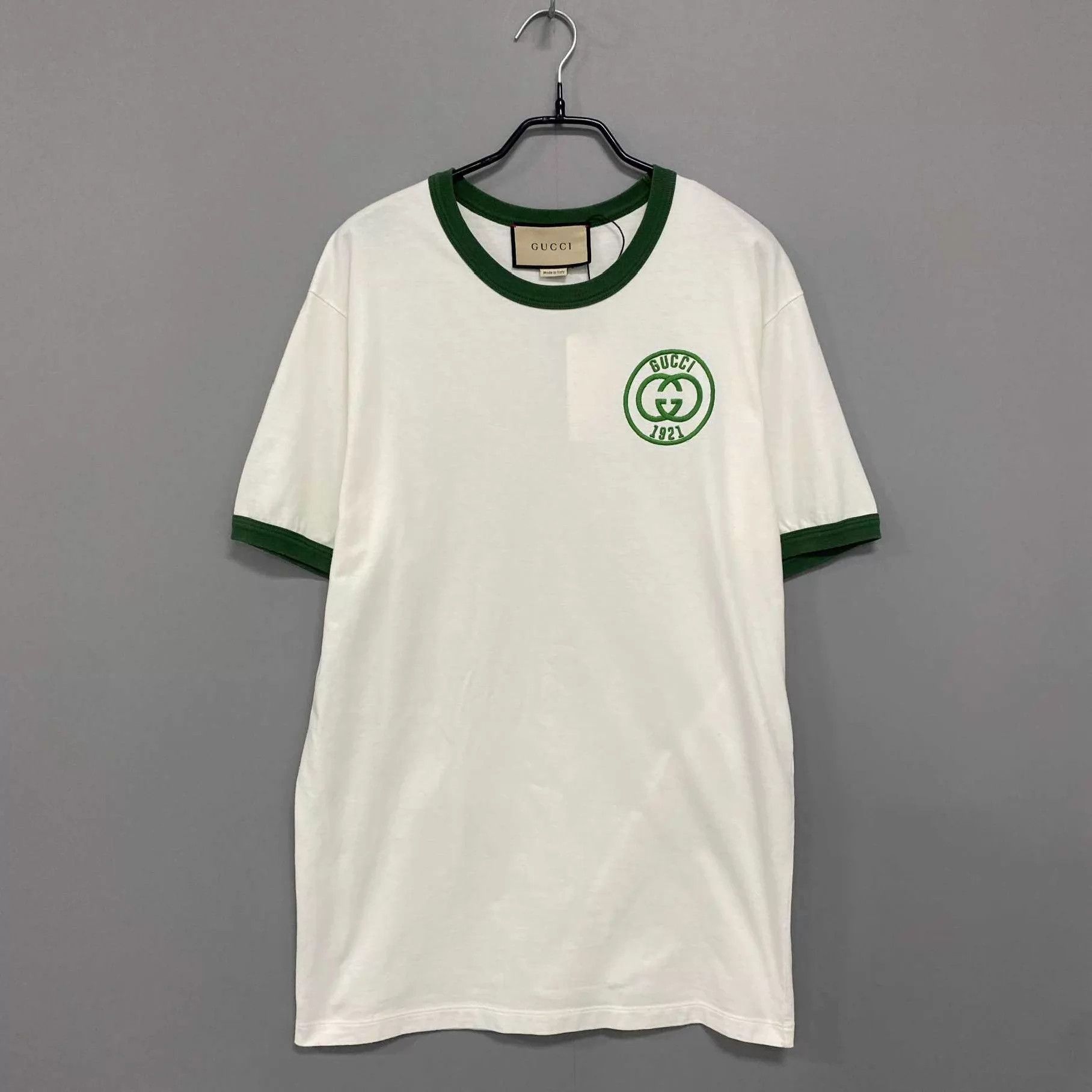 Gucci GUCCI Off-White College Short Sleeve Top S 95 New Size US S / EU 44-46 / 1 - 1 Thumbnail
