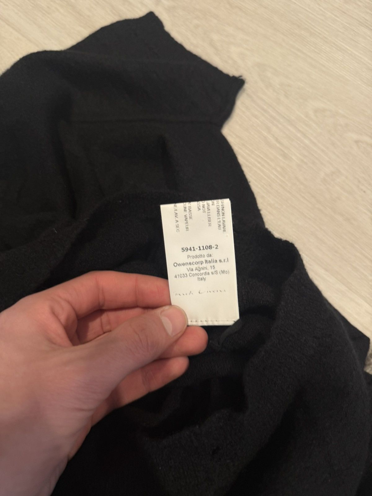 Rick Owens s/s 2016 cashmere t shirt!! Size US S / EU 44-46 / 1 - 9 Thumbnail