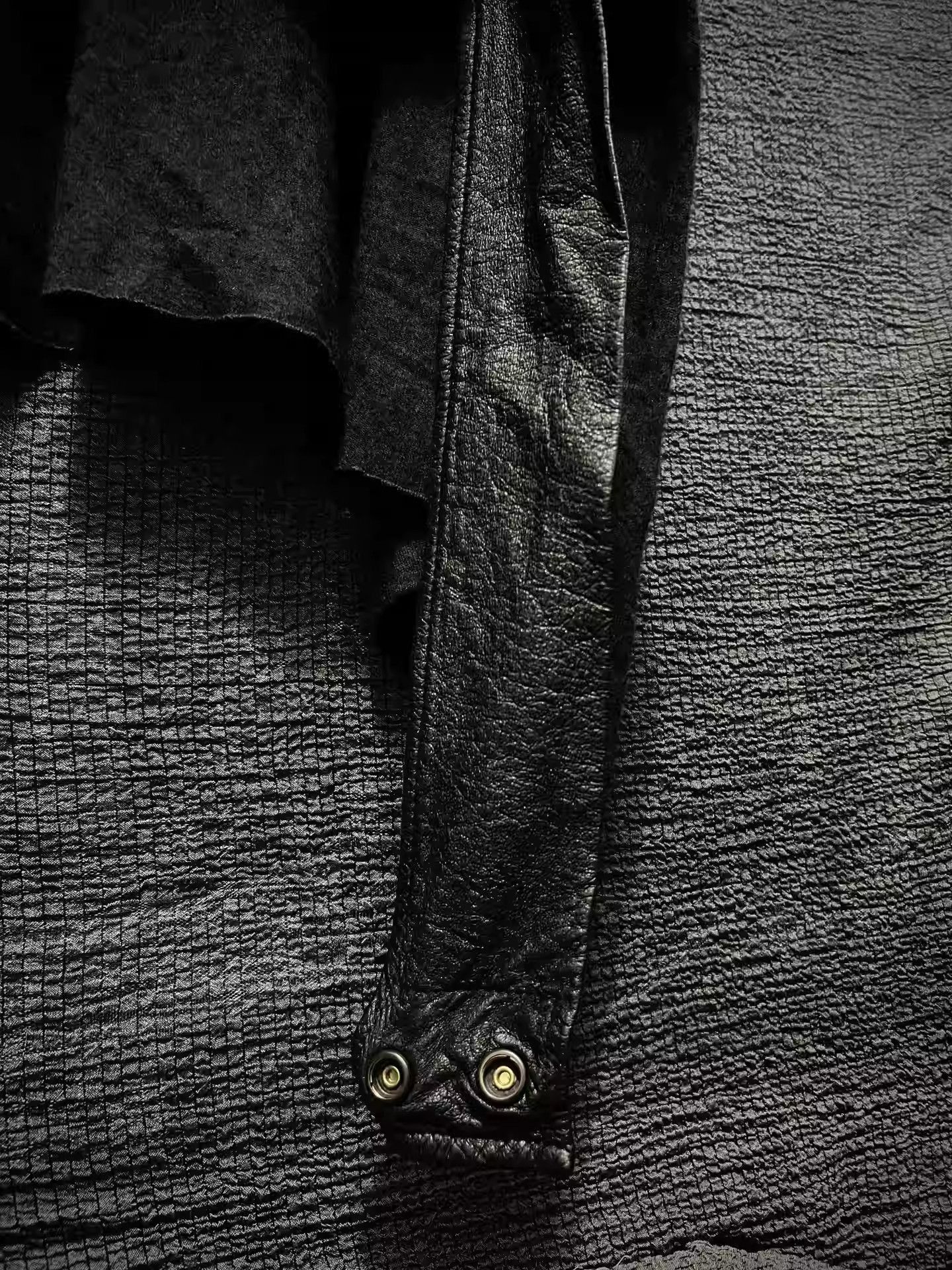 Rick Owens Rick Owens 10AW pounded sheepskin belt leather vest-2505 Size US XS / EU 42 / 0 - 6 Thumbnail