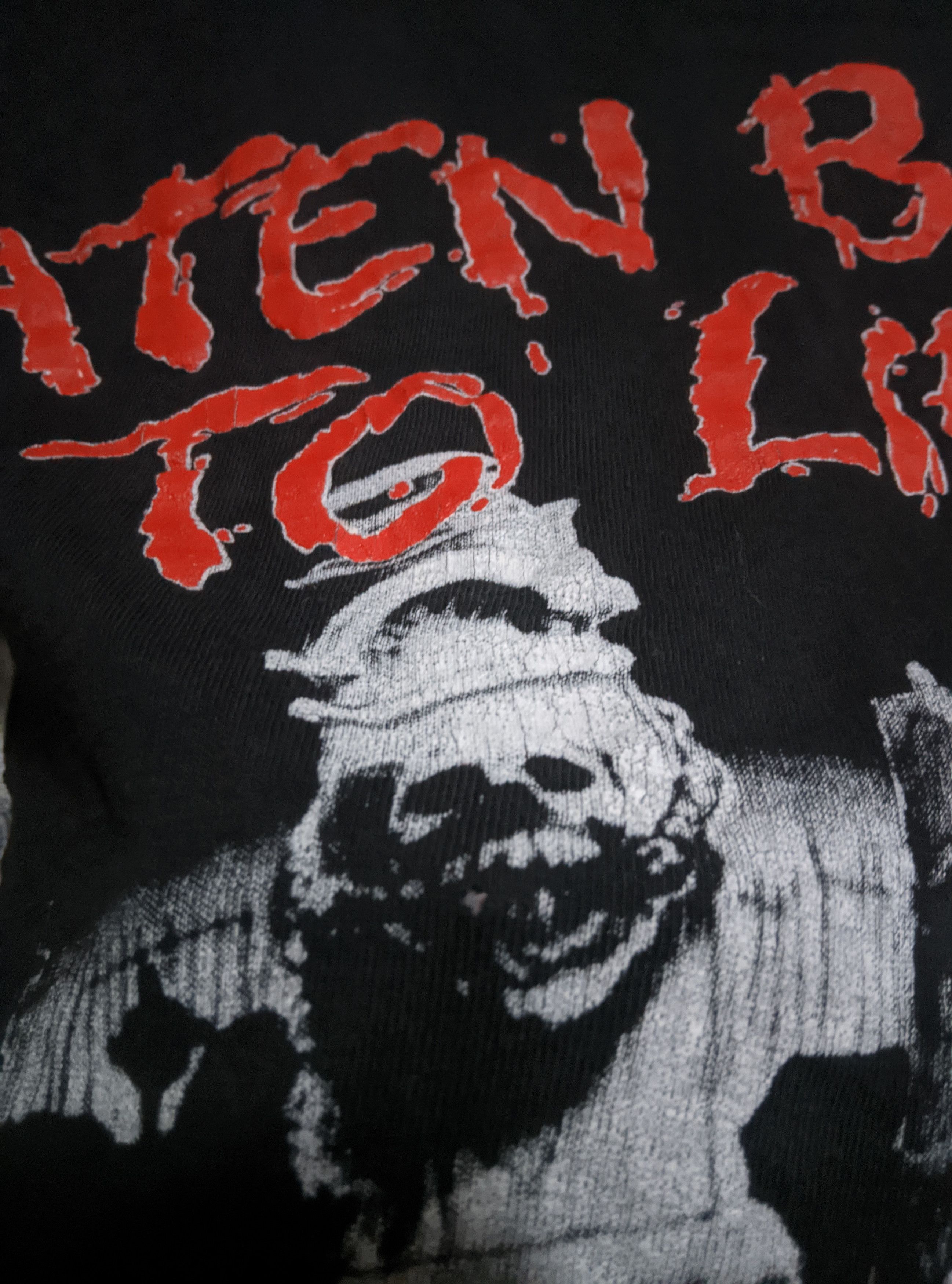 Band Tees Vintage 1992 cannibal corpse eaten back to life death metal Size US L / EU 52-54 / 3 - 5 Thumbnail