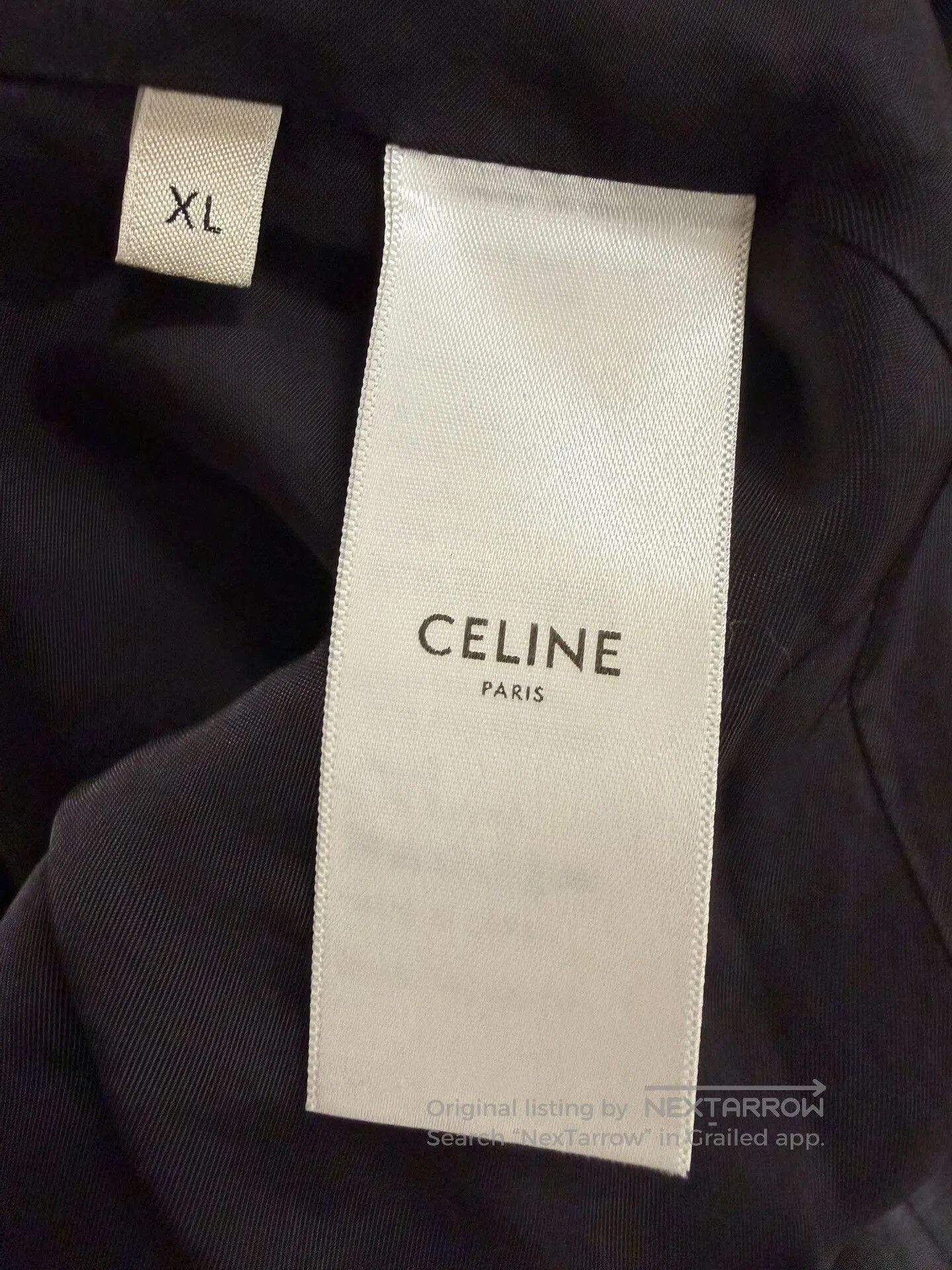 Celine Celine Black Teddy Jacket Unisex XL. Size US XL / EU 56 / 4 - 4 Thumbnail