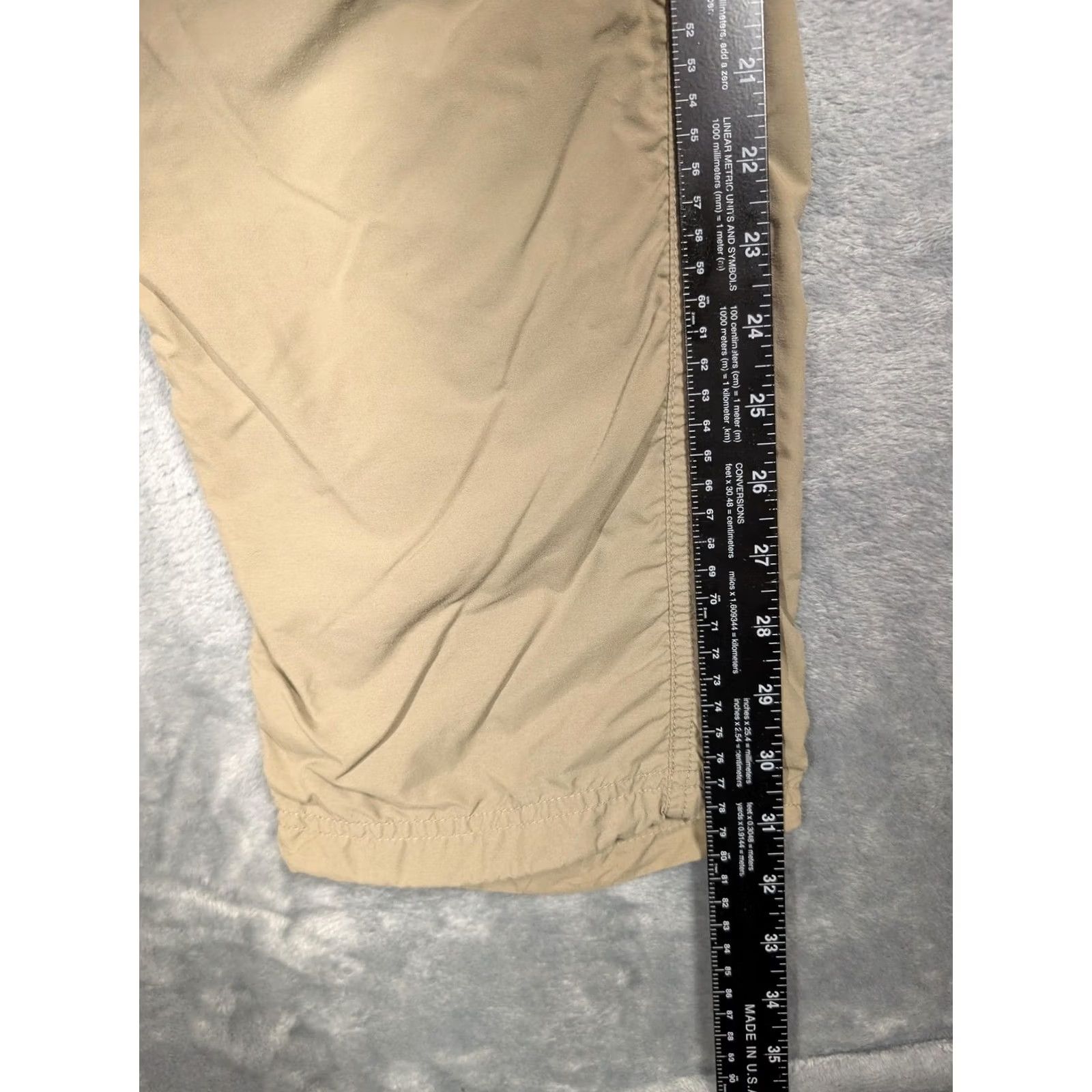 Mountain Hardwear Mountain Hardwear Hiking Jogger Pants Mens 34x31 Beige Nylon Elastic Outdoor Size US 34 / EU 50 - 4 Thumbnail