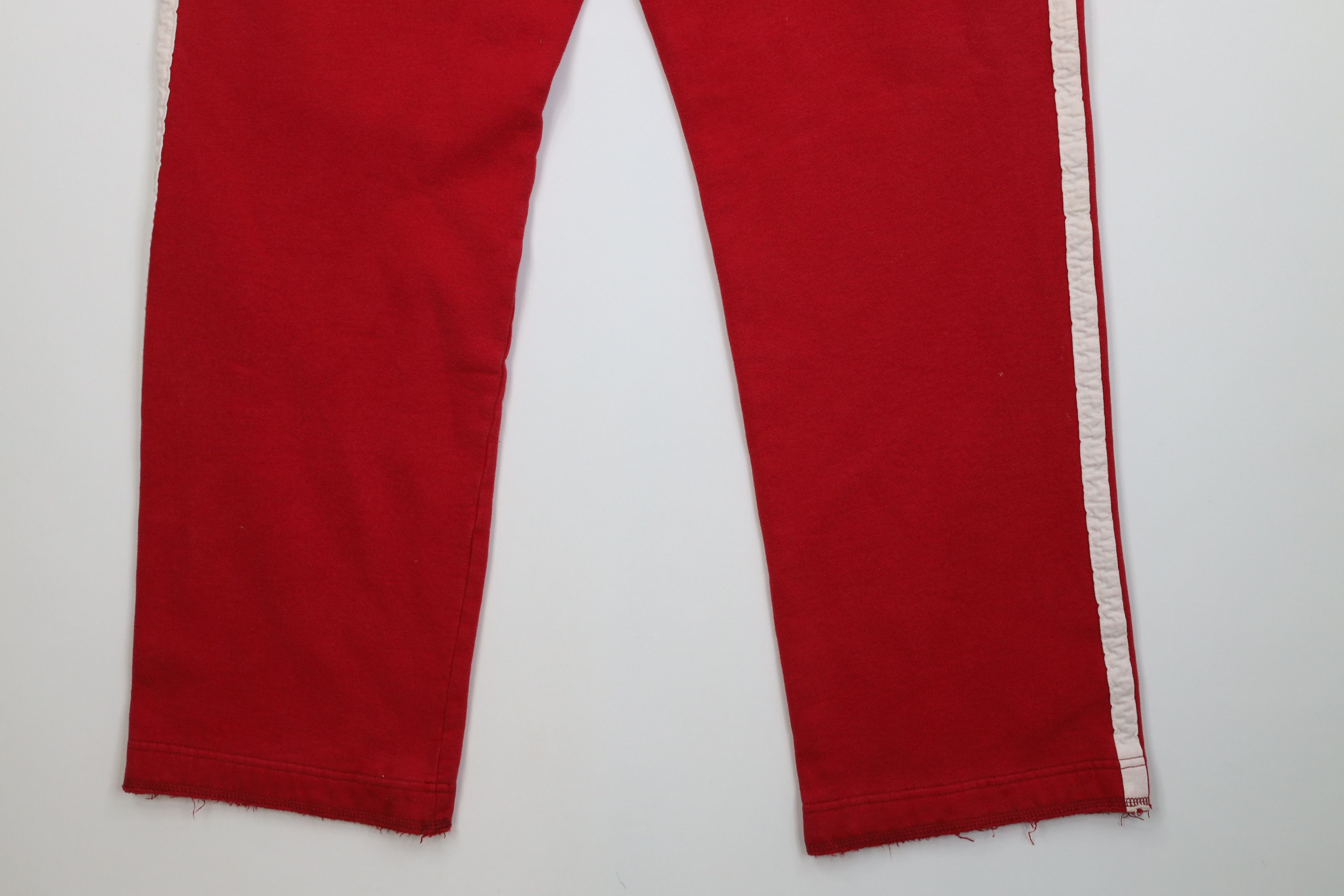 Aeropostale Vintage 90s Y2K Aeropostale Wide Leg Sweatpants Pants Red Size US 36 / EU 52 - 17 Thumbnail