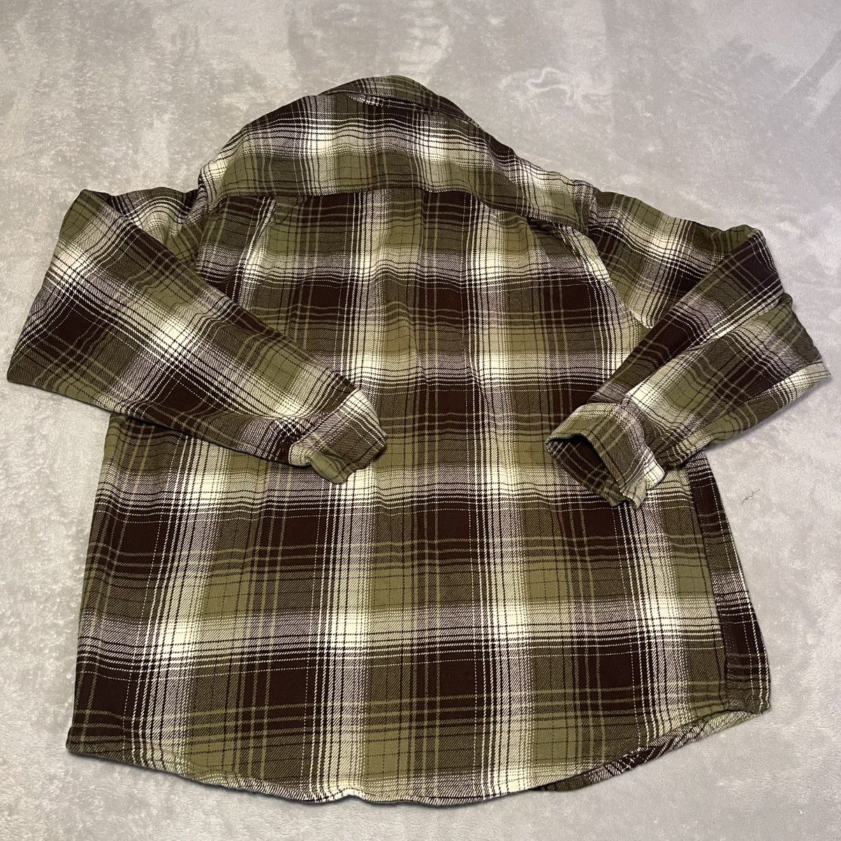 Other Vintage 90s Brahma Mens Large Green Button Down Shirt L Size US L / EU 52-54 / 3 - 2 Thumbnail