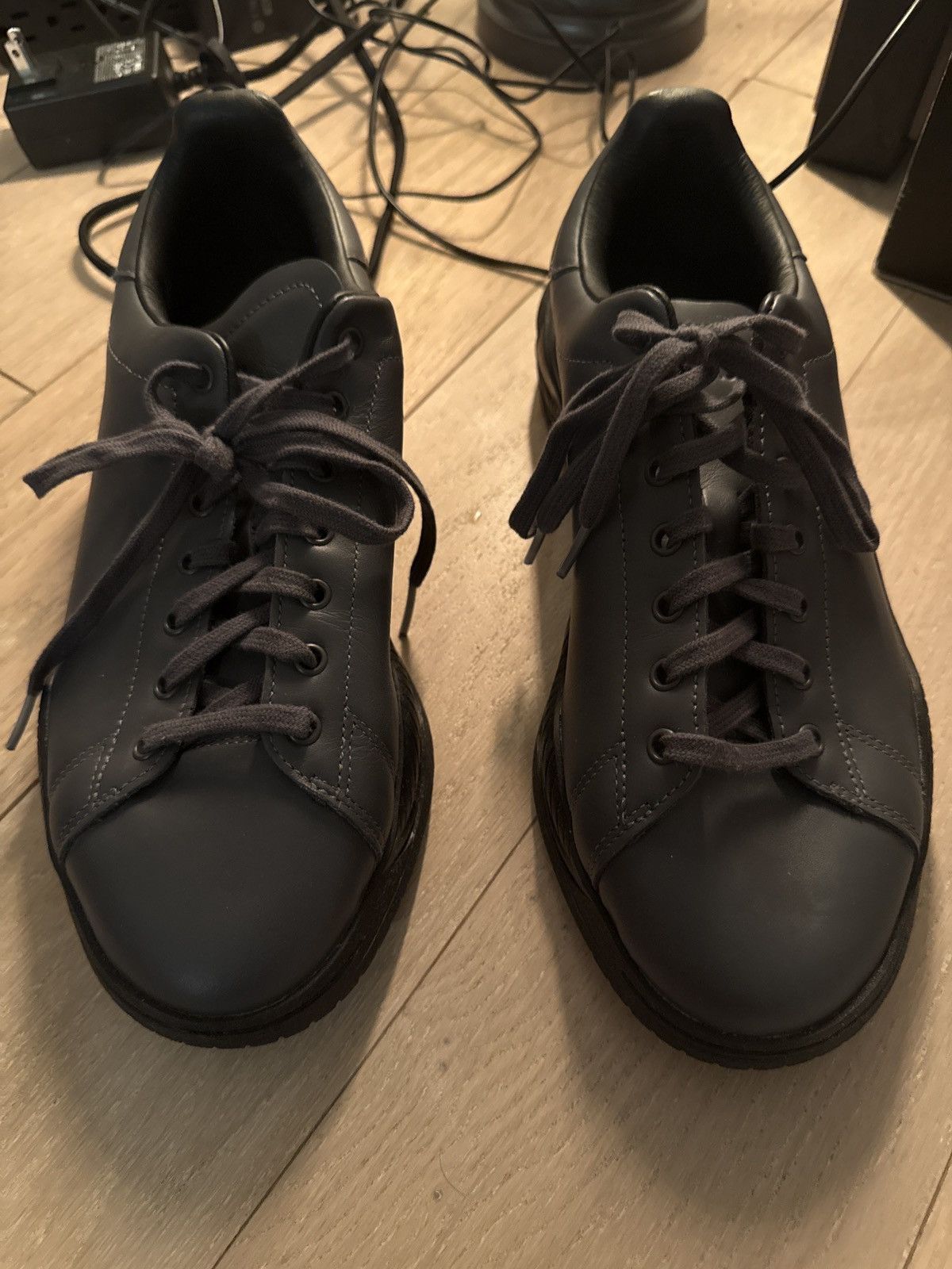 Adidas × OAMC OAMC slate gray leather Stan Smiths sz 10.5 Size US 10.5 / EU 43-44 - 2 Thumbnail