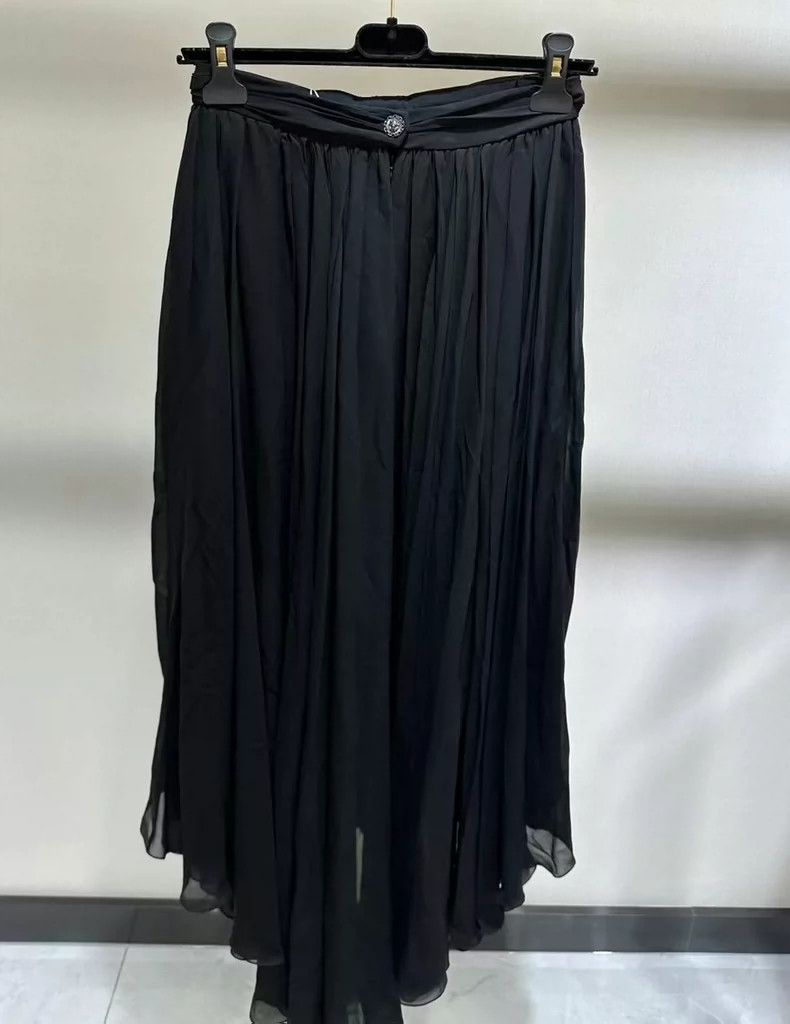 Chanel Chanel 20 handicraft workshop series mulberry silk skirt Size 24" / US 00 / IT 34 - 1 Thumbnail