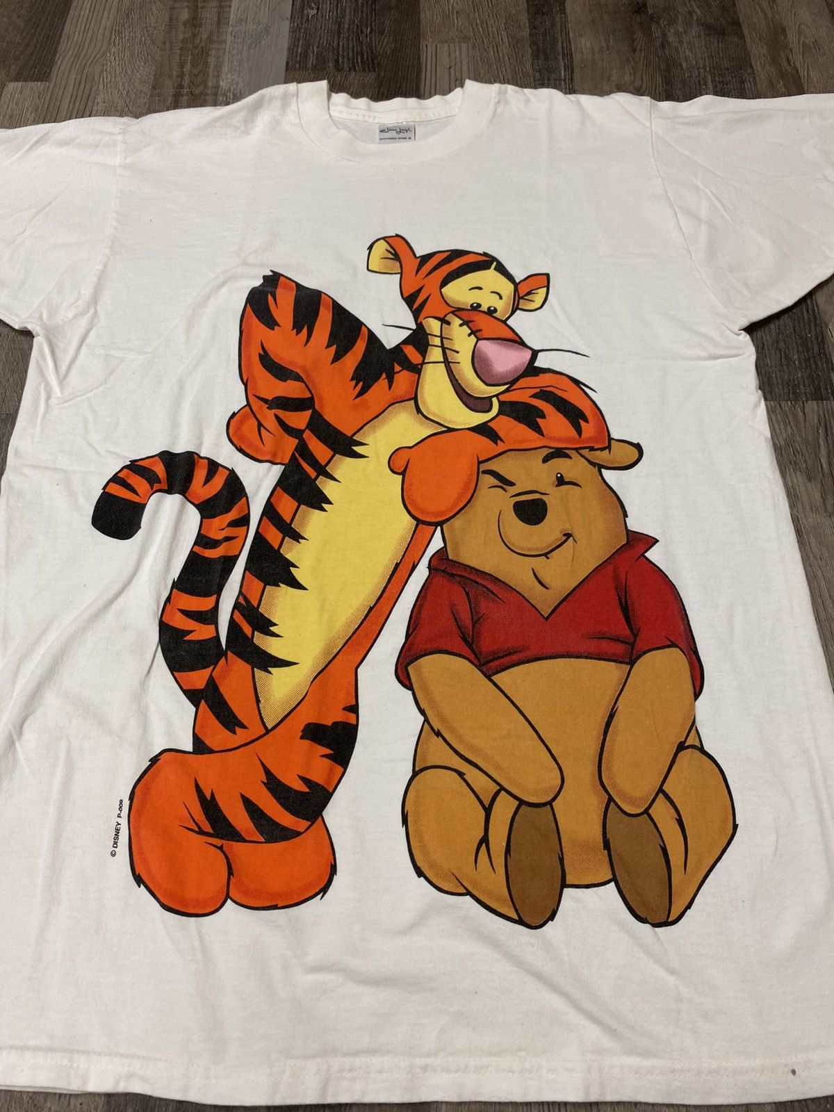 Vintage 90’s Disney Tigger Winnie The Pooh Single Stitch Tee T Shirt Size US XL / EU 56 / 4 - 2 Thumbnail