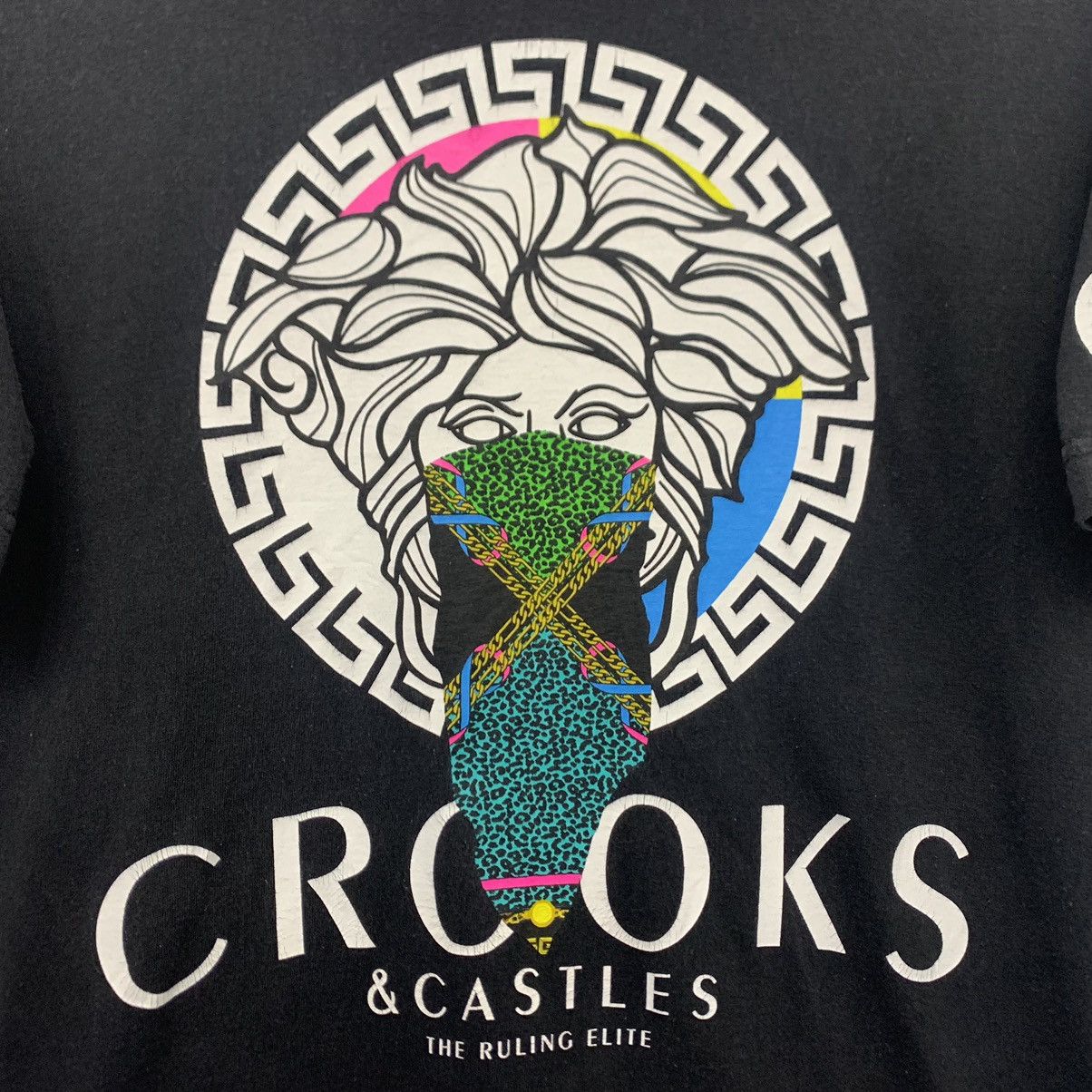 Crooks & Castles Crooks and Castles Medusa T Shirt Size US M / EU 48-50 / 2 - 4 Thumbnail