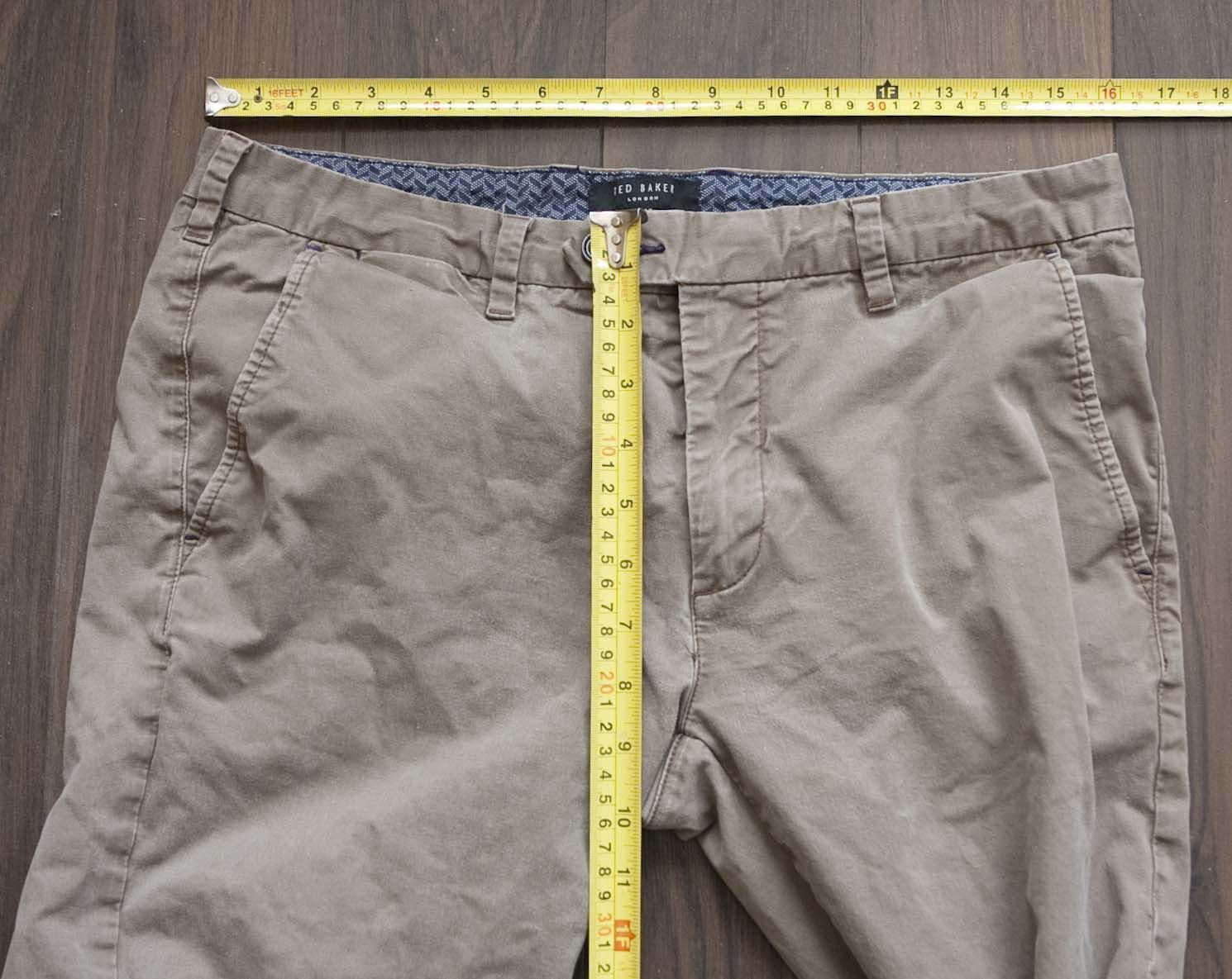 Ted Baker Ted Baker Chino Pants Size 32x28 Brown Size US 32 / EU 48 - 6 Thumbnail