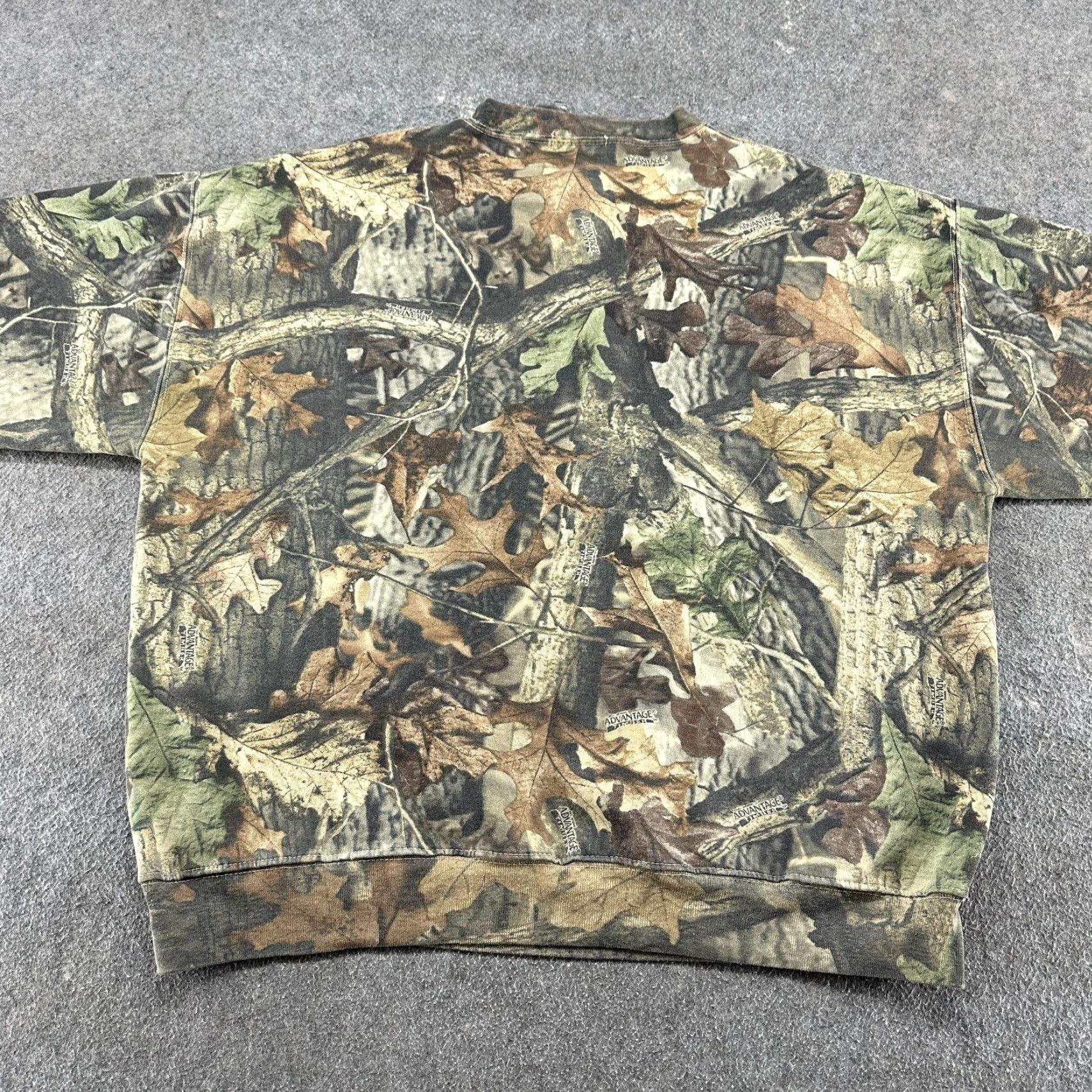 Jerzees VINTAGE Realtree Camo Sweatshirt Mens 3XL Pullover Advantage Timber Cotton 90s Size US XXL / EU 58 / 5 - 5 Thumbnail