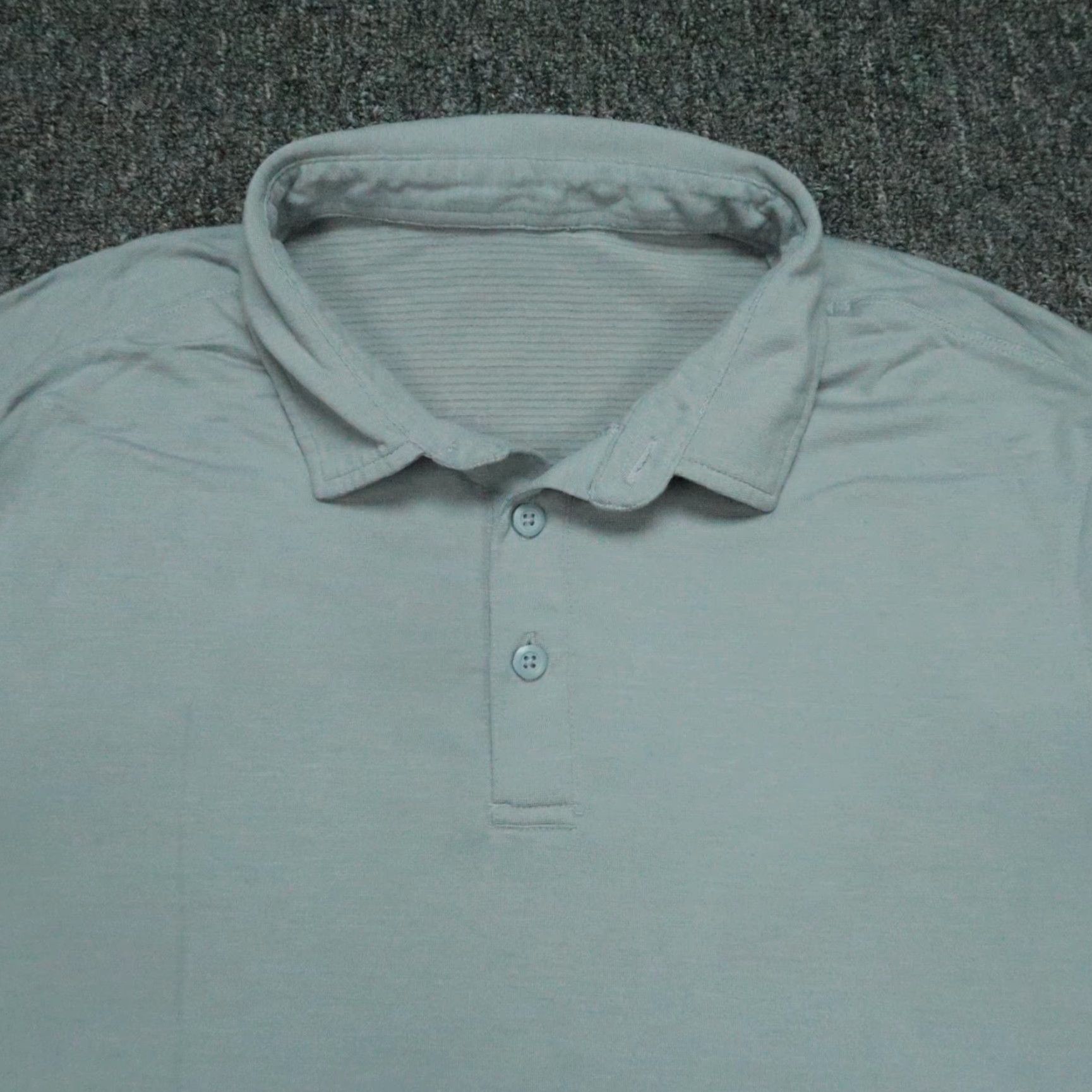 Lululemon Lululemon Shirt Mens Medium Blue Evolution Performance Polo Short Sleeve Size US M / EU 48-50 / 2 - 2 Thumbnail
