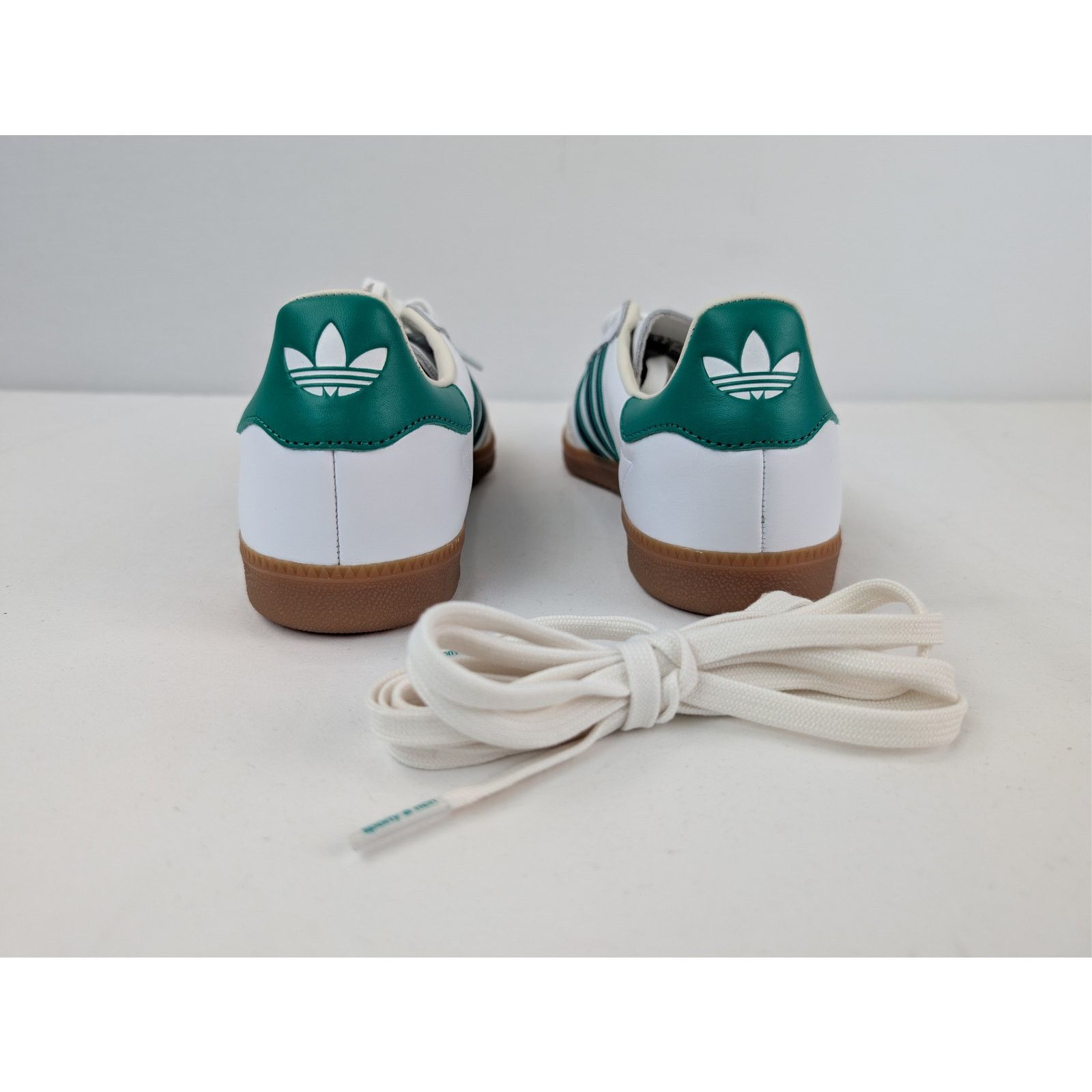 Adidas × Sporty & Rich o1rshd1 AS 250 Low-Top Sneakers in White / Green Size US 11.5 / EU 44-45 - 11 Thumbnail