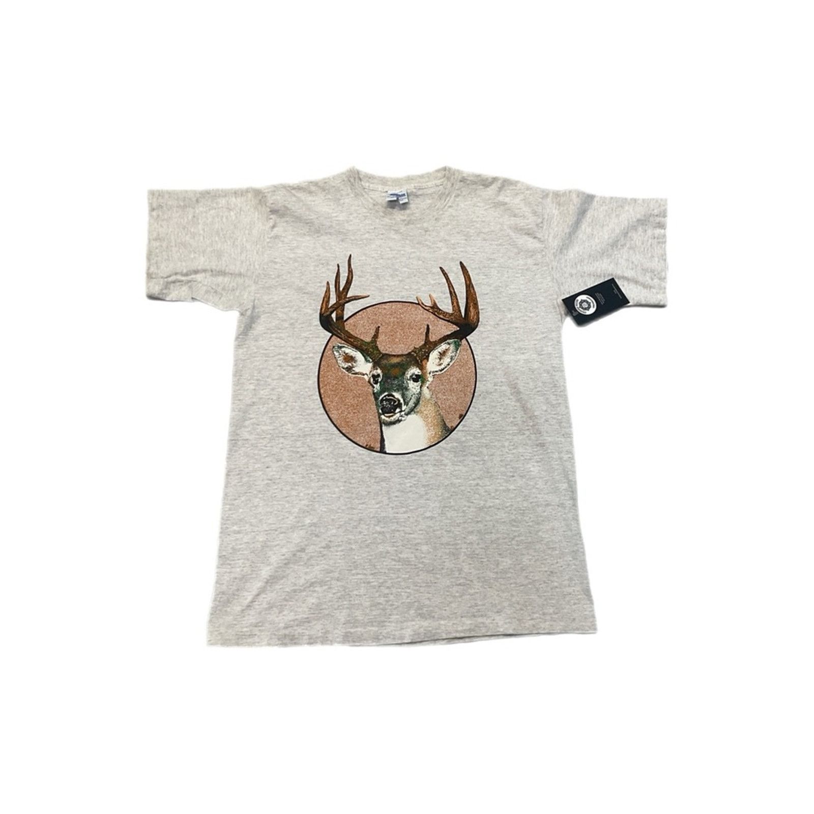 Salem Sportswear Vintage 90s Salem Sportswear Buck T-Shirt Size US L / EU 52-54 / 3 - 1 Thumbnail