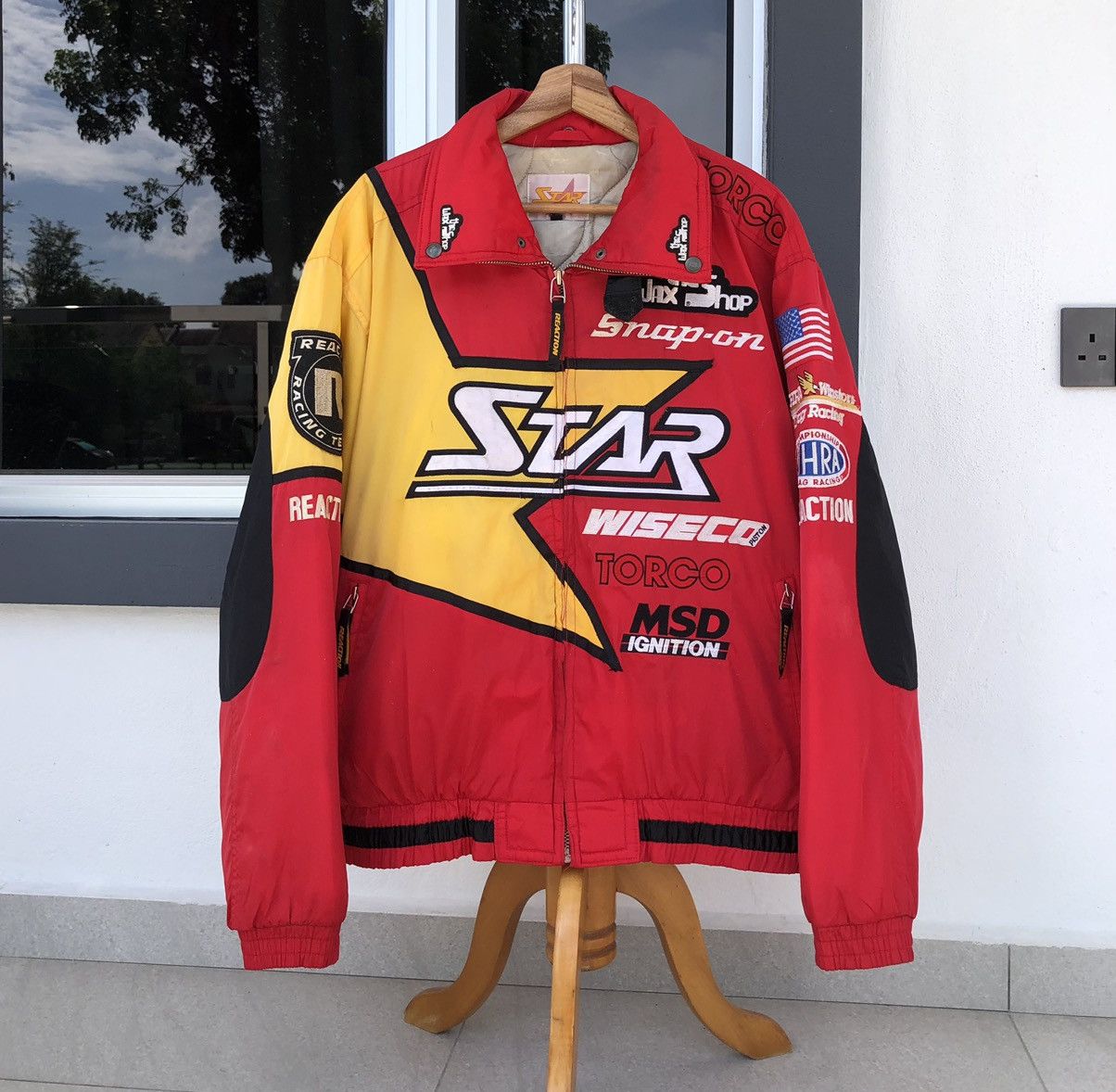 Sports Specialties Vintage Star Racing HRA Winston Drag Championship Jacket Size US L / EU 52-54 / 3 - 10 Thumbnail