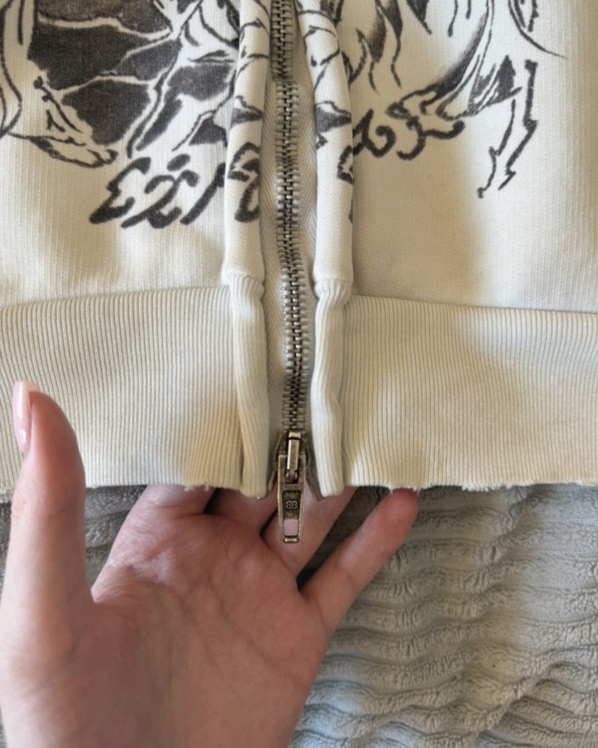 Balenciaga Balenciga tattoo zipup Size US S / EU 44-46 / 1 - 4 Thumbnail
