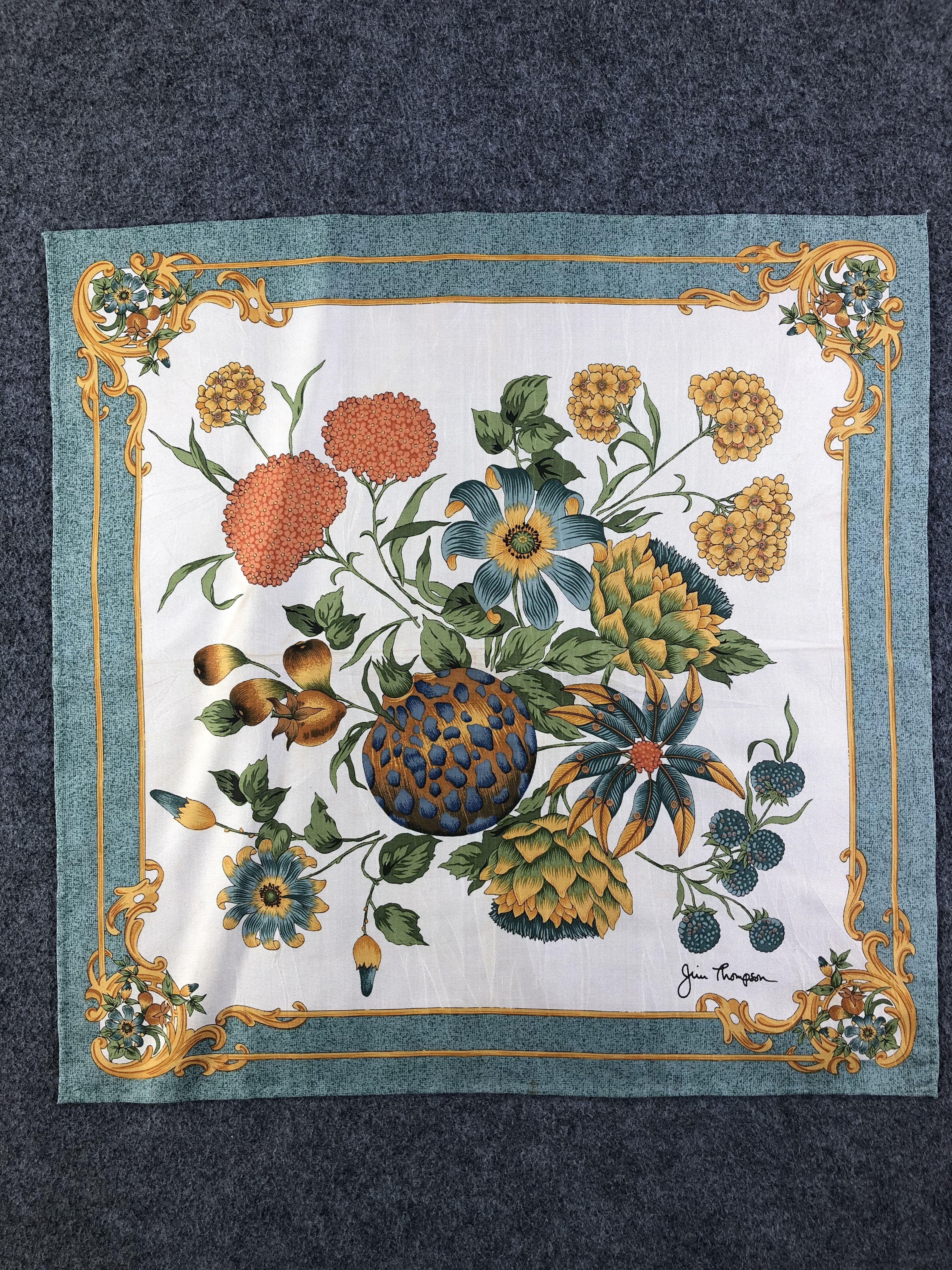 Jim Thompson × Vintage Jim Thompson Handkerchief / Bandana / Neckerchief Size ONE SIZE - 1 Thumbnail