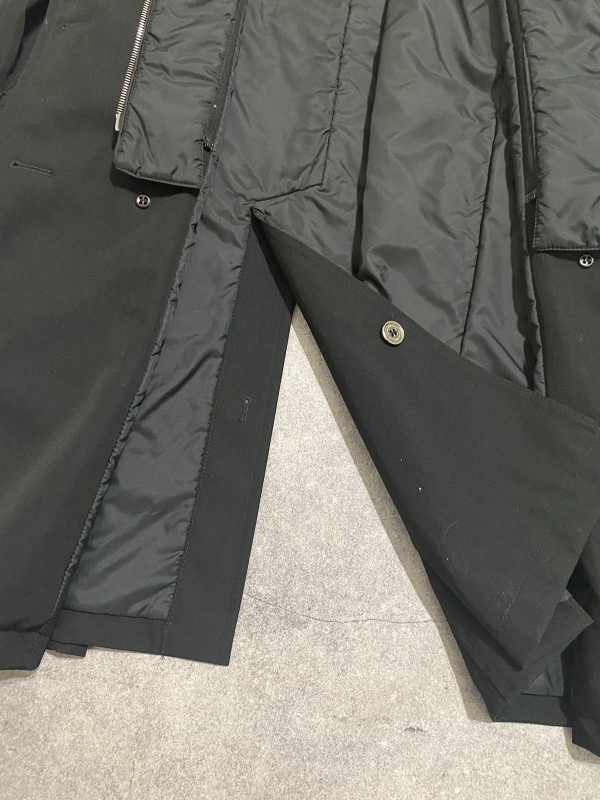 Emporio Armani Emporio Armani Wool Nylon Women’s Coat Insulated Size 40 Size S / US 4 / IT 40 - 10 Thumbnail