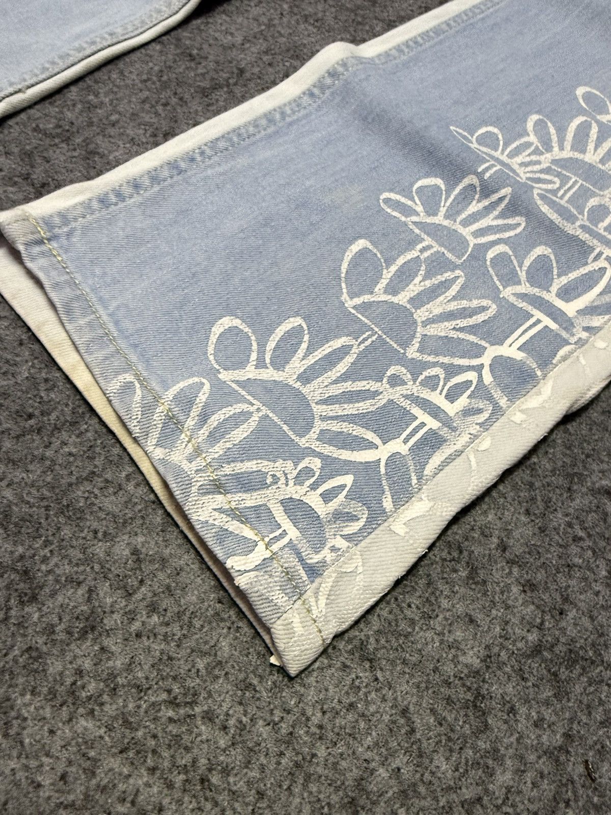 Issey Miyake TSUMORI CHISATO Issey Miyake Hybrid Hippie Light Jeans Size US 30 / EU 46 - 8 Thumbnail