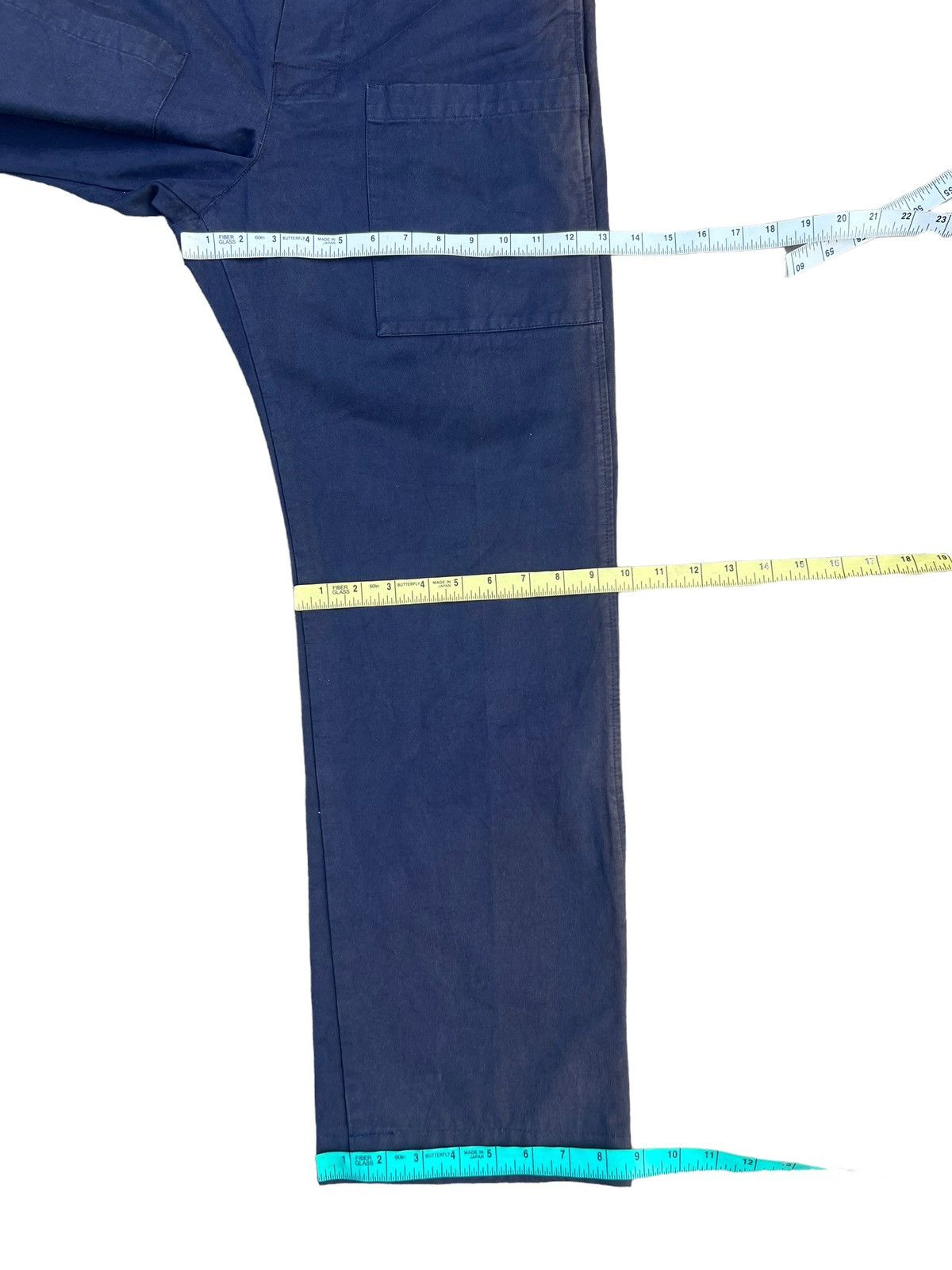 SOFIE D'HOORE Vintage Sofie D’Hoore Belgium Sun Faded Indigo Work Pant Size US 32 / EU 48 - 4 Thumbnail