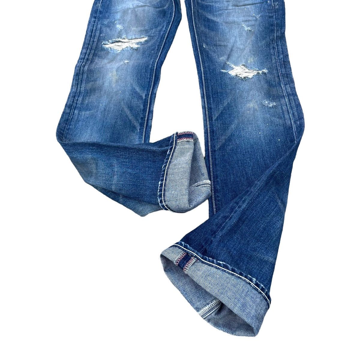 Vanquish 🇯🇵 VANQUISH x MURDER LICENSE WASHED DISTRESSED DENIM PANTS Size US 29 - 8 Thumbnail