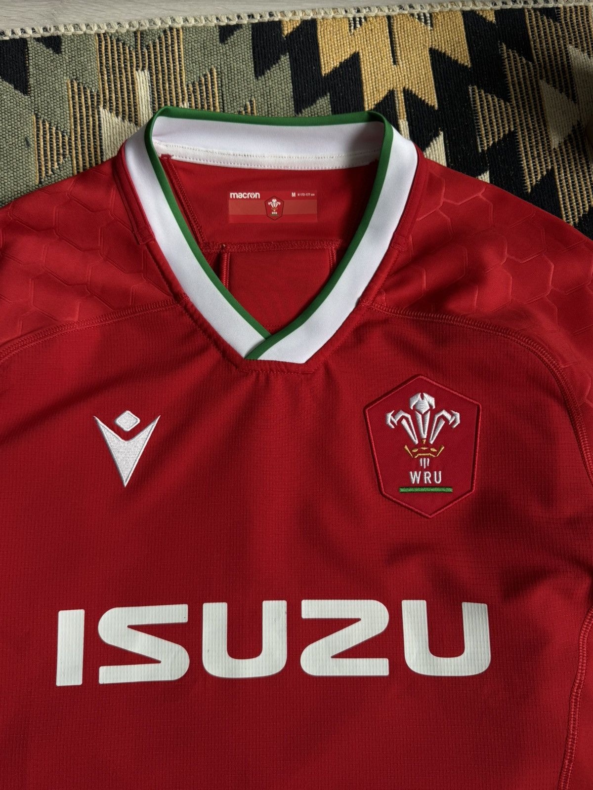 Macron Macron Wales WRU Rugby 2022-23 Jersey Size US M / EU 48-50 / 2 - 6 Thumbnail