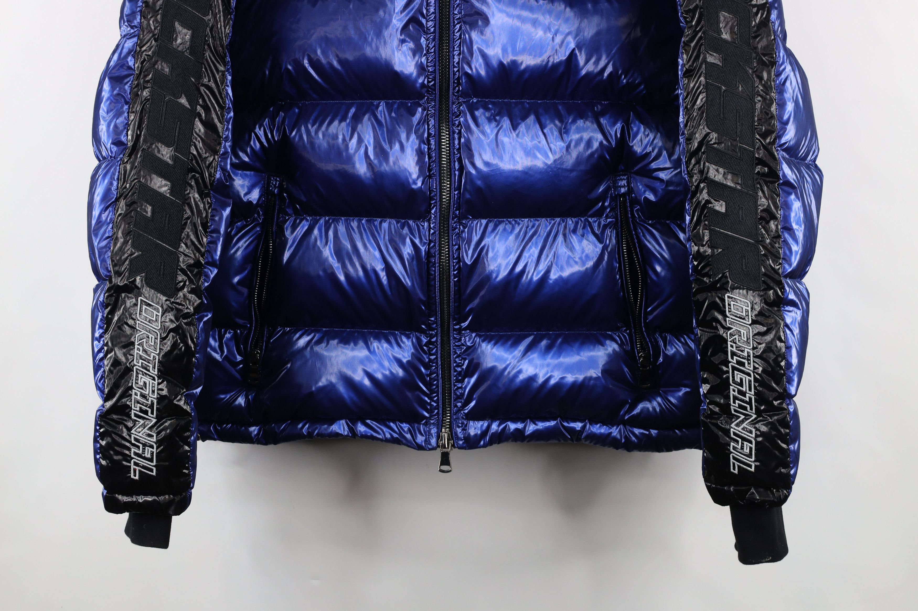 Vintage Vintage Y2K Rockstar Original Streetwear Space Puffer Jacket Size US L / EU 52-54 / 3 - 3 Thumbnail