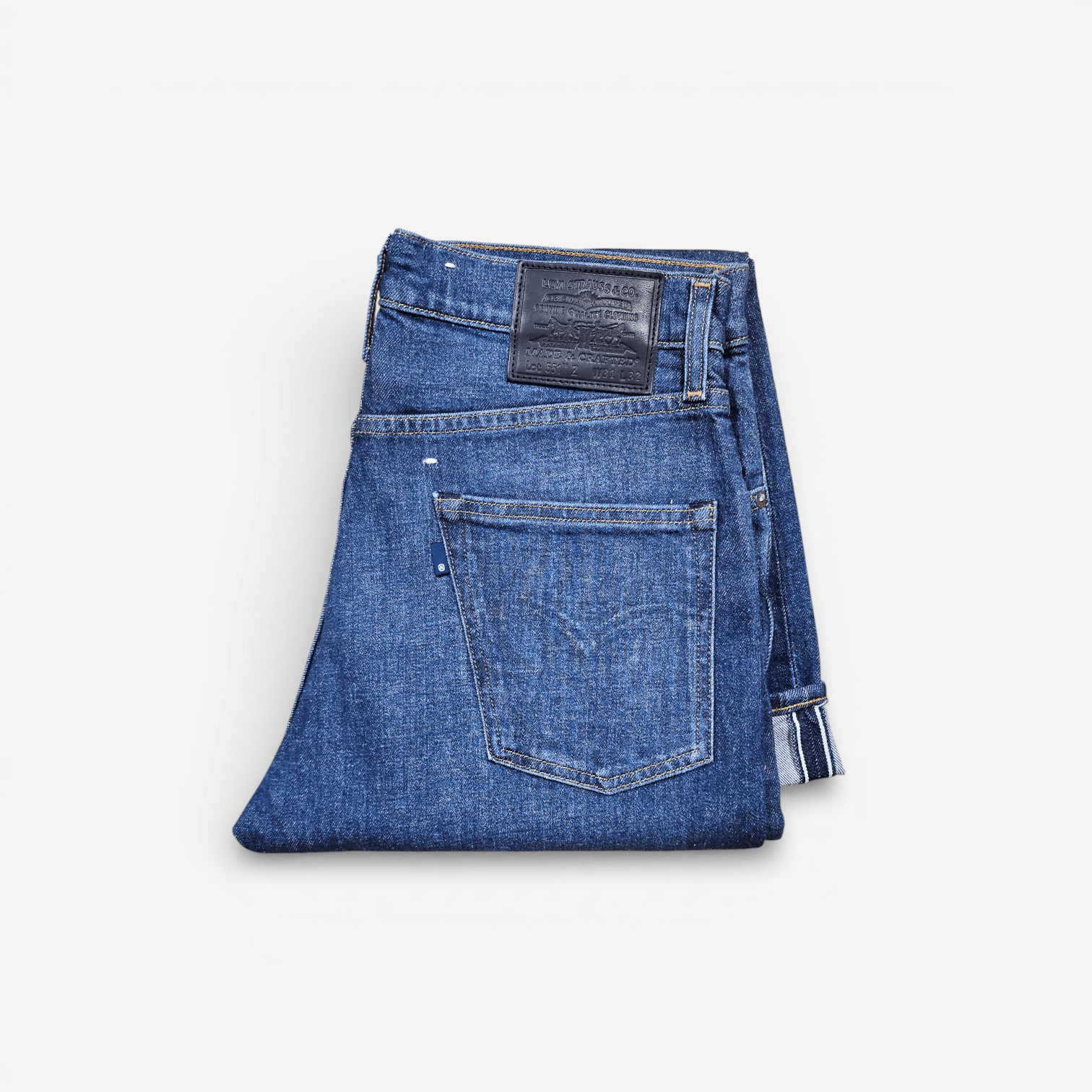 Levi's Made & Crafted New Levi's Made&Crafted 551z Selvedge Big E Size US 31 - 1 Thumbnail