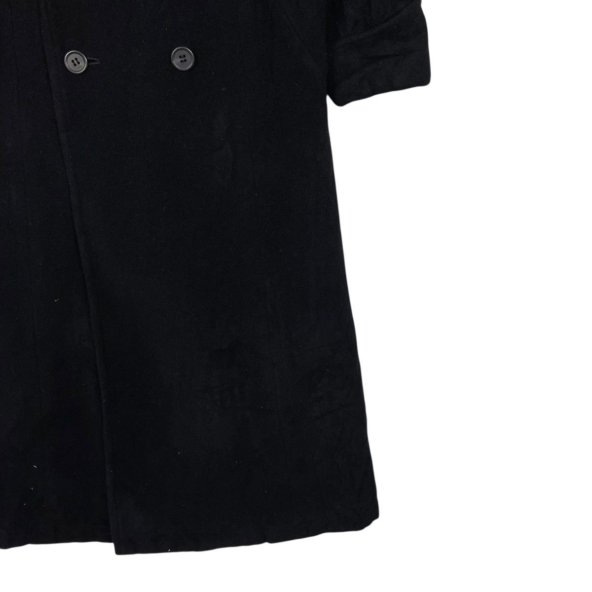 Japanese Brand Japanese Brand Ined Double Breasted Wool Coat Size S / US 4 / IT 40 - 5 Thumbnail