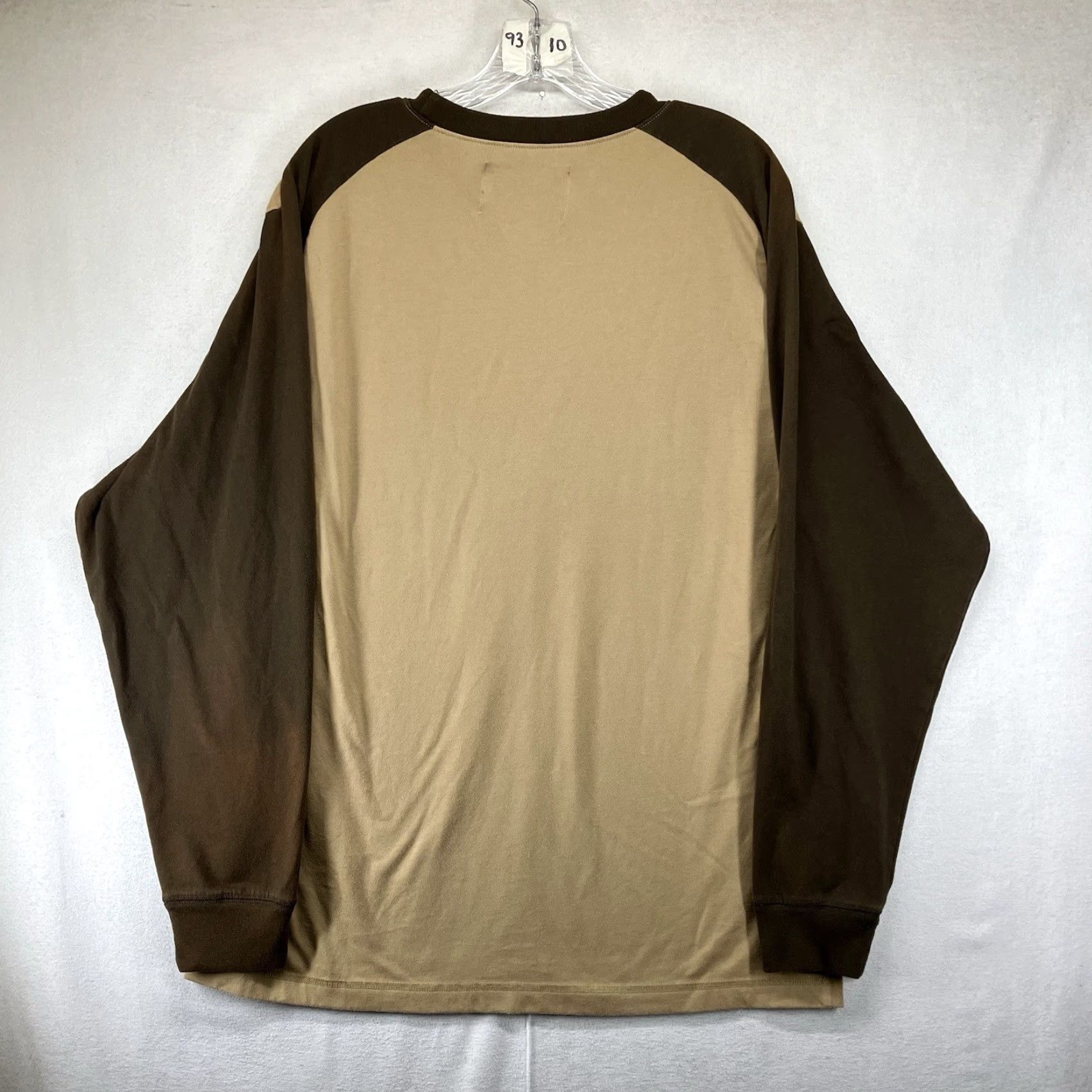 Speedo MEN'S Racing T Shirt L Brown Raglan Retro 80s Speed Fest New Orleans LA Cotton Blend Graphic Print Crew Neck Long Sleeve Logo Men Vintage? Size US L / EU 52-54 / 3 - 2 Thumbnail