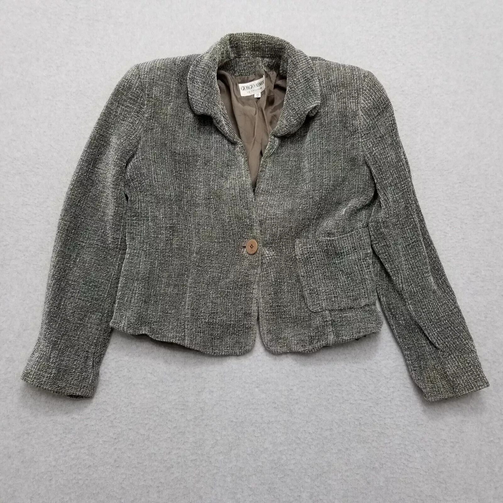 Giorgio Armani Blazer Womens Button Casual
