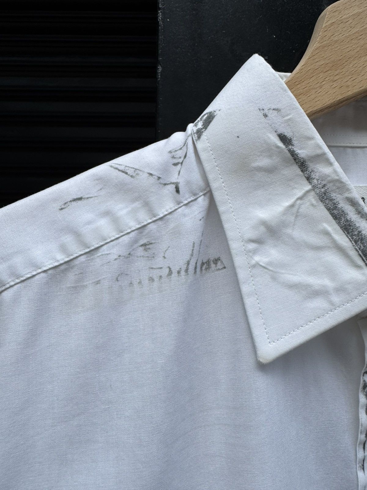 Maison Margiela Maison Martin Margiela SS99 Artisanal Print Button-Up Shirt Size US M / EU 48-50 / 2 - 3 Thumbnail