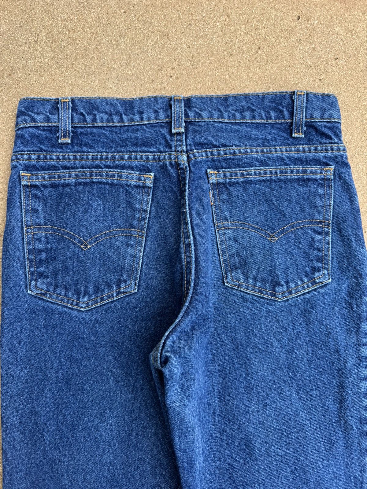 Levi's Vtg 80’s Levi’s 684 Orange Tab Bellbottom Flare Jeans 31x28 Size US 31 - 7 Thumbnail