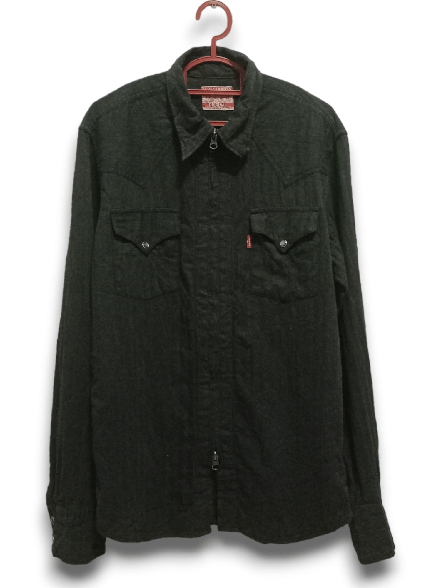 Levi's × Levi's Vintage Clothing Vintage Levis Full Zip Front Western Shirt Size US M / EU 48-50 / 2 - 1 Thumbnail