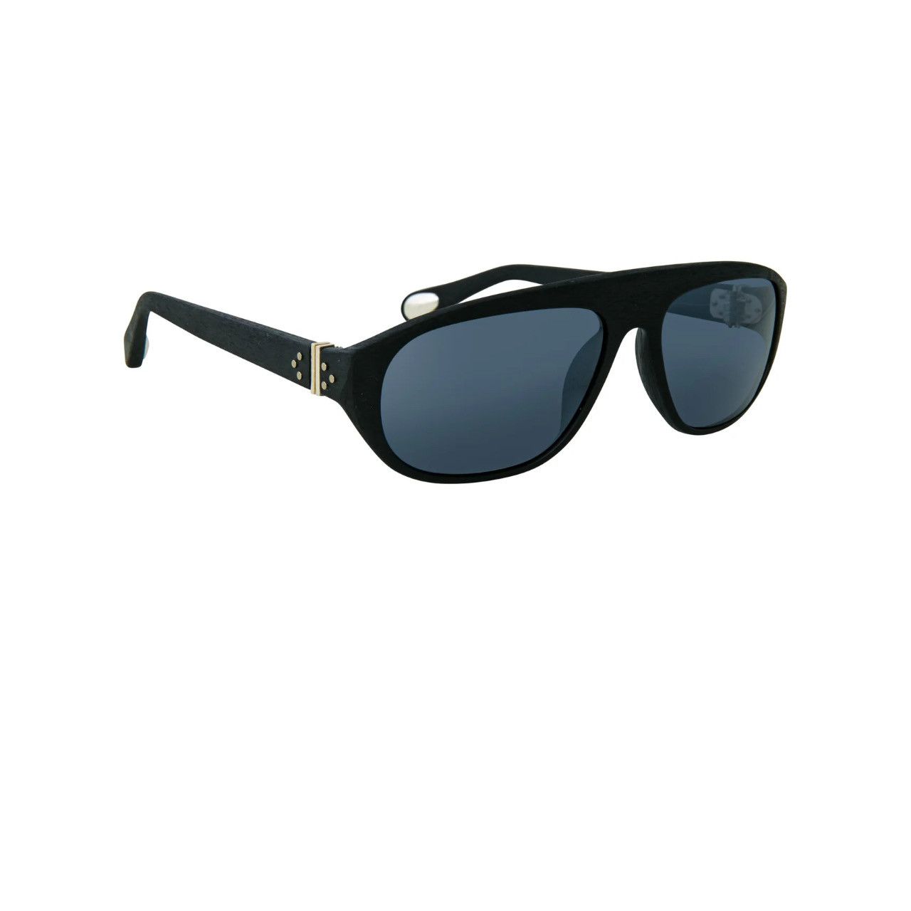 Ann Demeulemeester Ann Demeulemeester Sunglasses Flat Top Black and Grey Mirror Size ONE SIZE - 1 Thumbnail