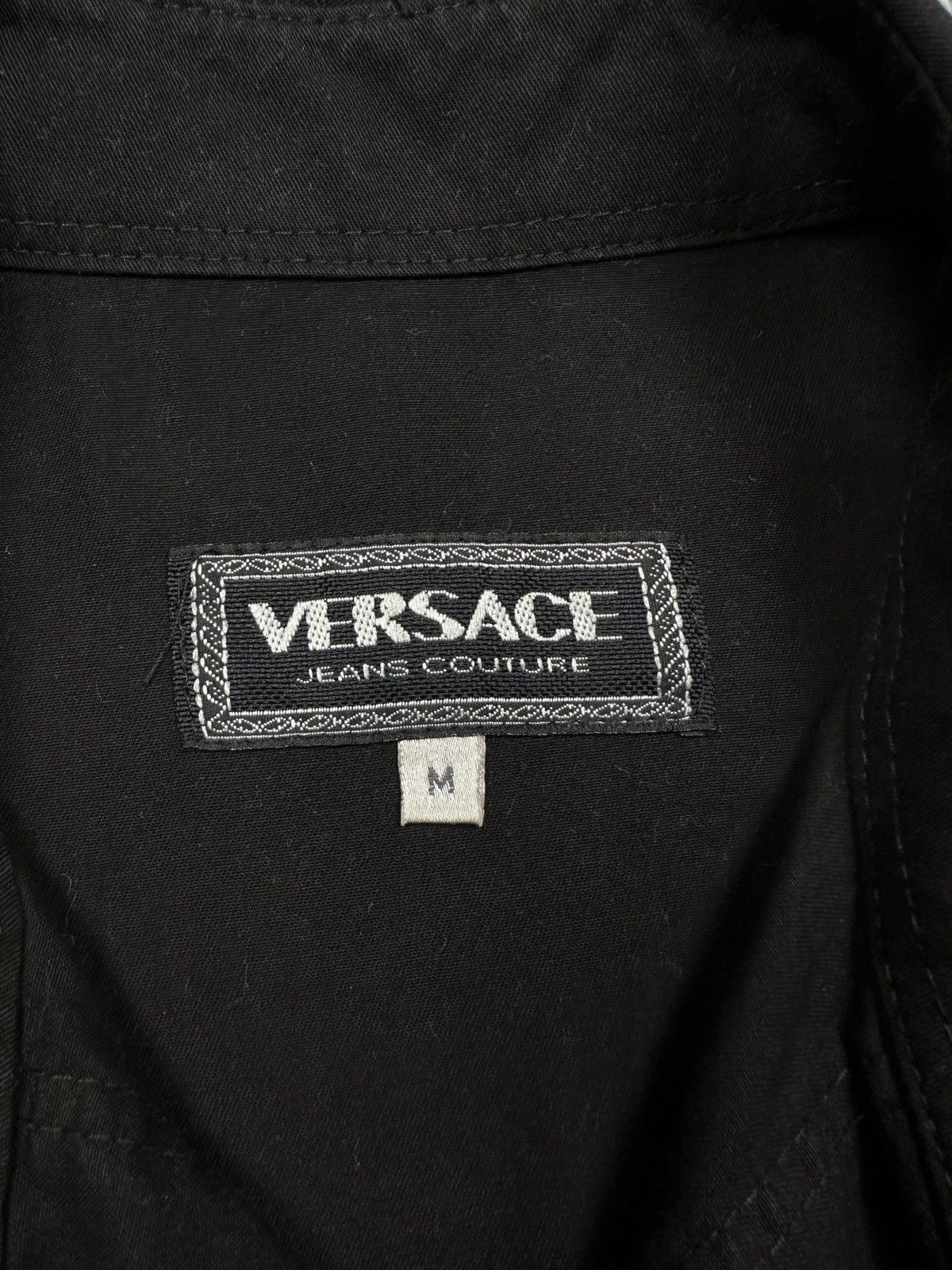Versace Jeans Couture Vintage Versace Bondage Long Sleeve Rare Archive Shirt Lux Size US L / EU 52-54 / 3 - 6 Thumbnail