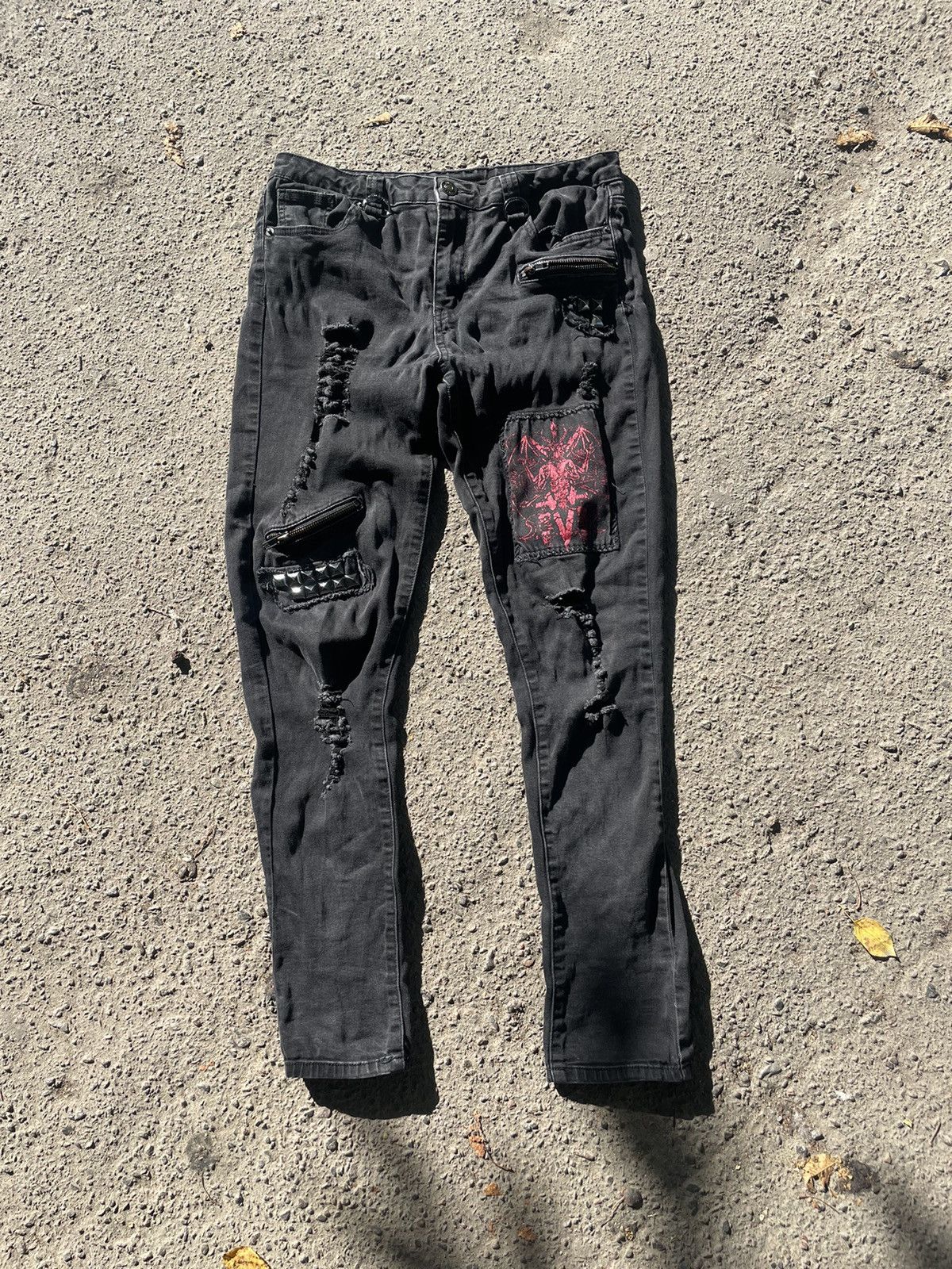 Killstar Punks opium pants Killstar Y2K avantgarde Size US 34 / EU 50 - 1 Thumbnail