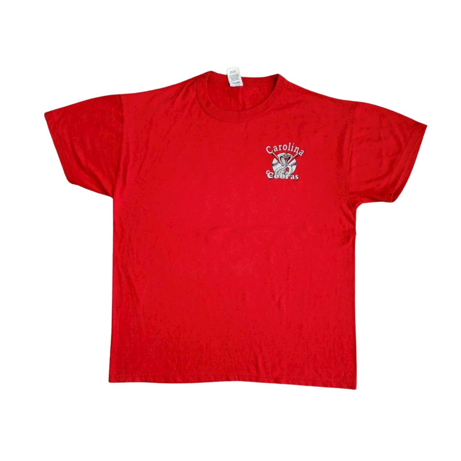 Russell Athletic Carolina Cobras Amateur Baseball 00's Vintage T Shirt 21/26 Size US L / EU 52-54 / 3 - 2 Thumbnail