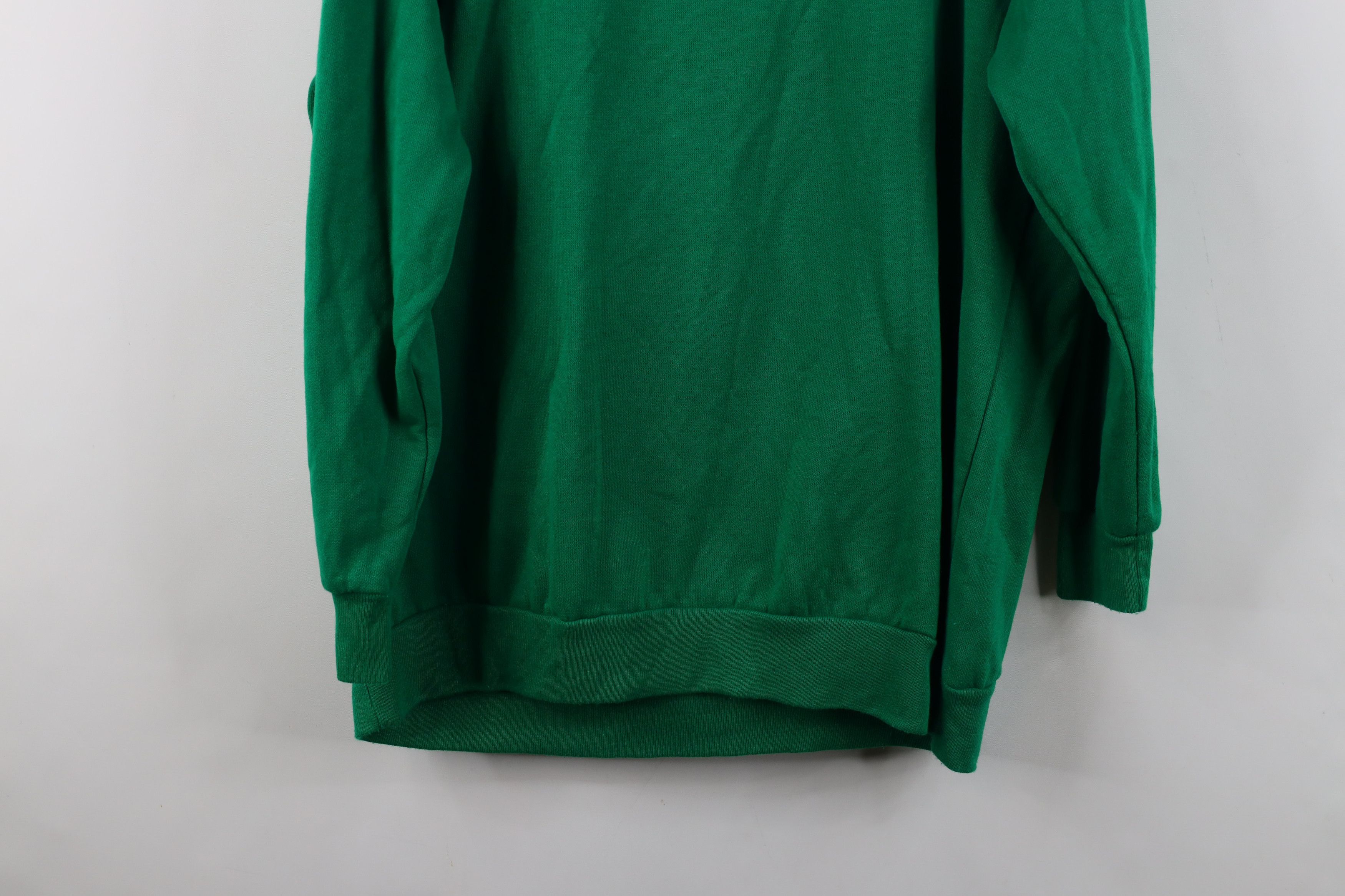 Vintage Vintage 90s Streetwear Reindeer Snowflake Sweatshirt USA Size L / US 10 / IT 46 - 10 Thumbnail