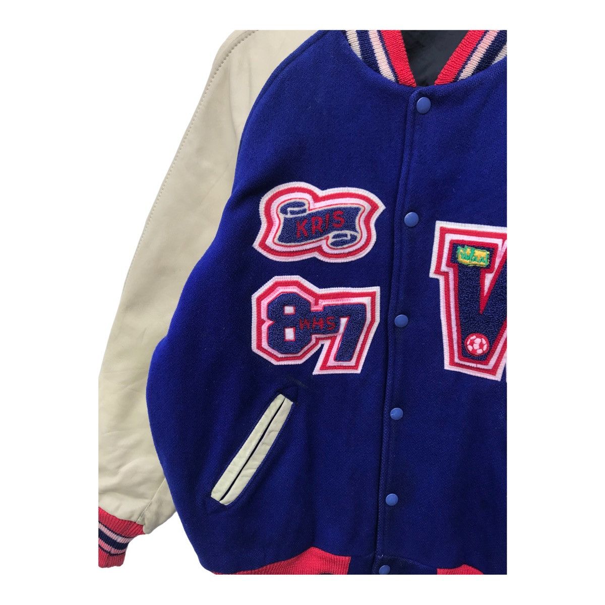 Vintage Vintage K.Knutson 87 Streetwear College Varsity Jacket Size US M / EU 48-50 / 2 - 5 Thumbnail
