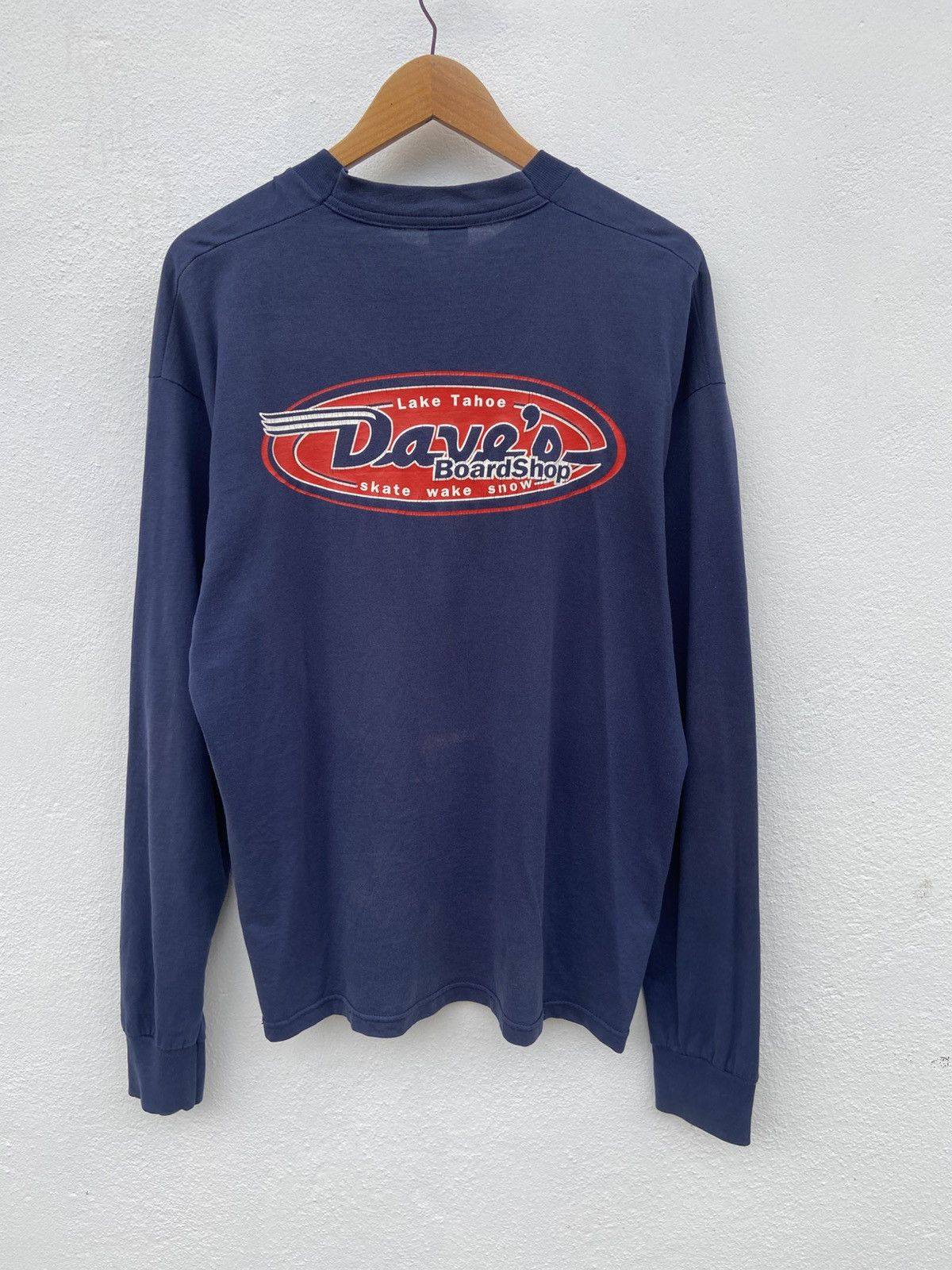 Vintage 🔥 Vintage 90s Vintage Daves Board shop skate wake snow Size US L / EU 52-54 / 3 - 2 Thumbnail