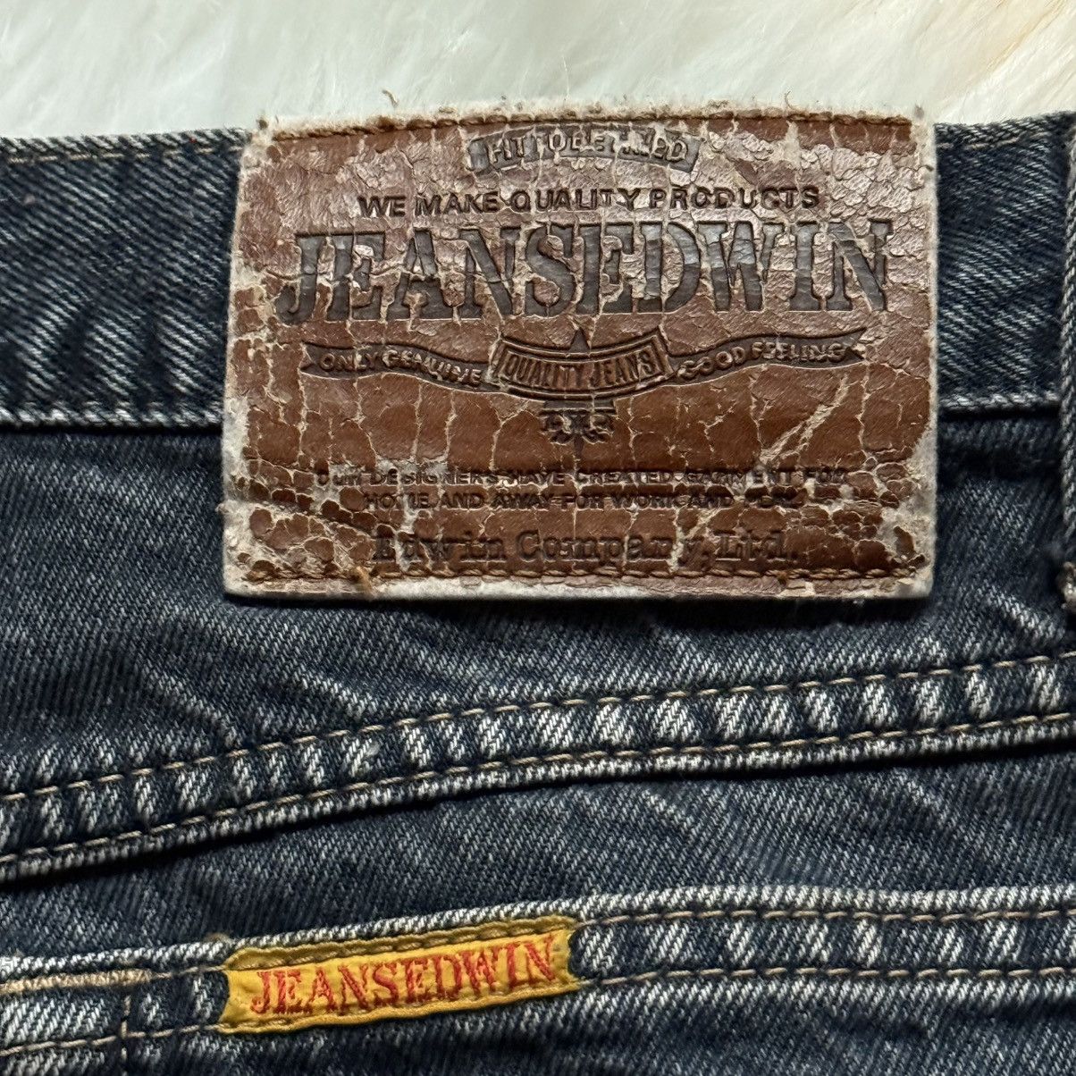 Edwin 📌 Vintage Edwin Made in Japan Archive Y2K Jeans Size US 34 / EU 50 - 6 Thumbnail